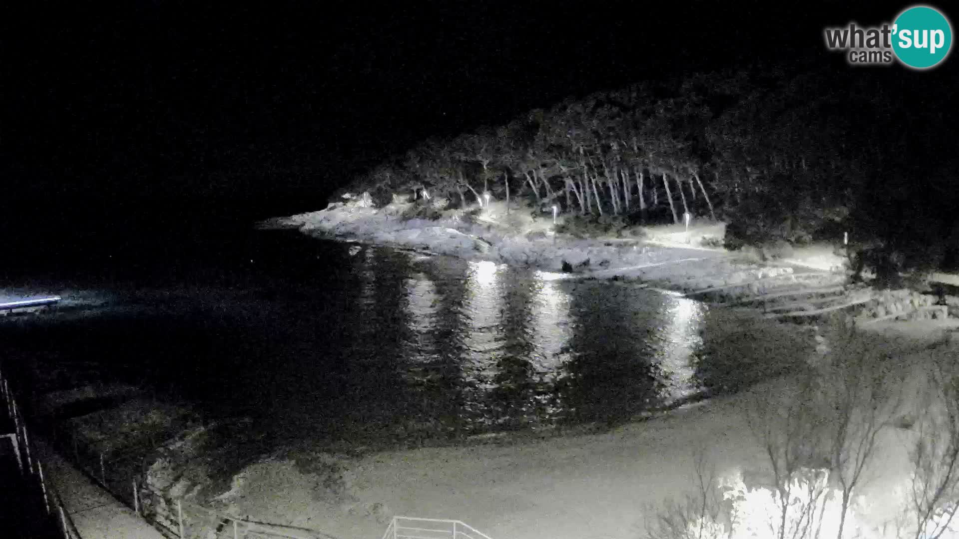 Webcam Mali Lošinj – plage Sunčana uvala – Veli Žal