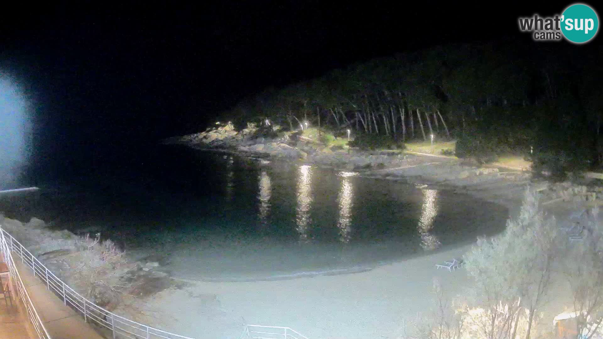 Webcam Mali Lošinj – plage Sunčana uvala – Veli Žal