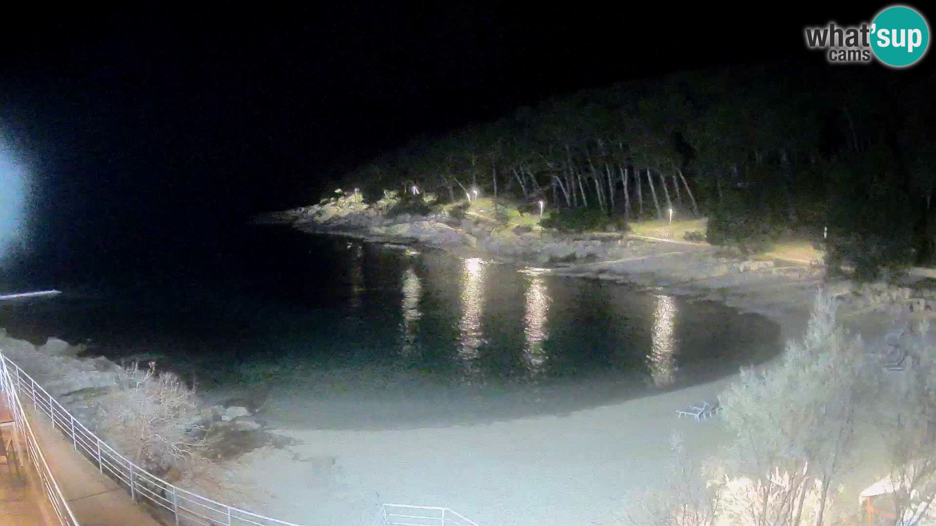 Webcam Mali Lošinj – Sunčana uvala beach – Veli Žal