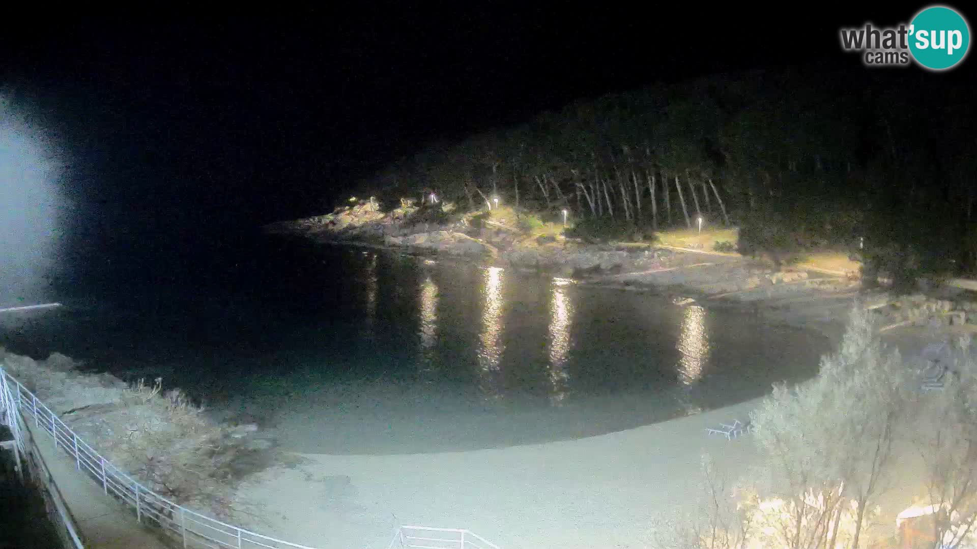 Webcam Mali Lošinj – spiaggia Sunčana uvala – Veli Žal