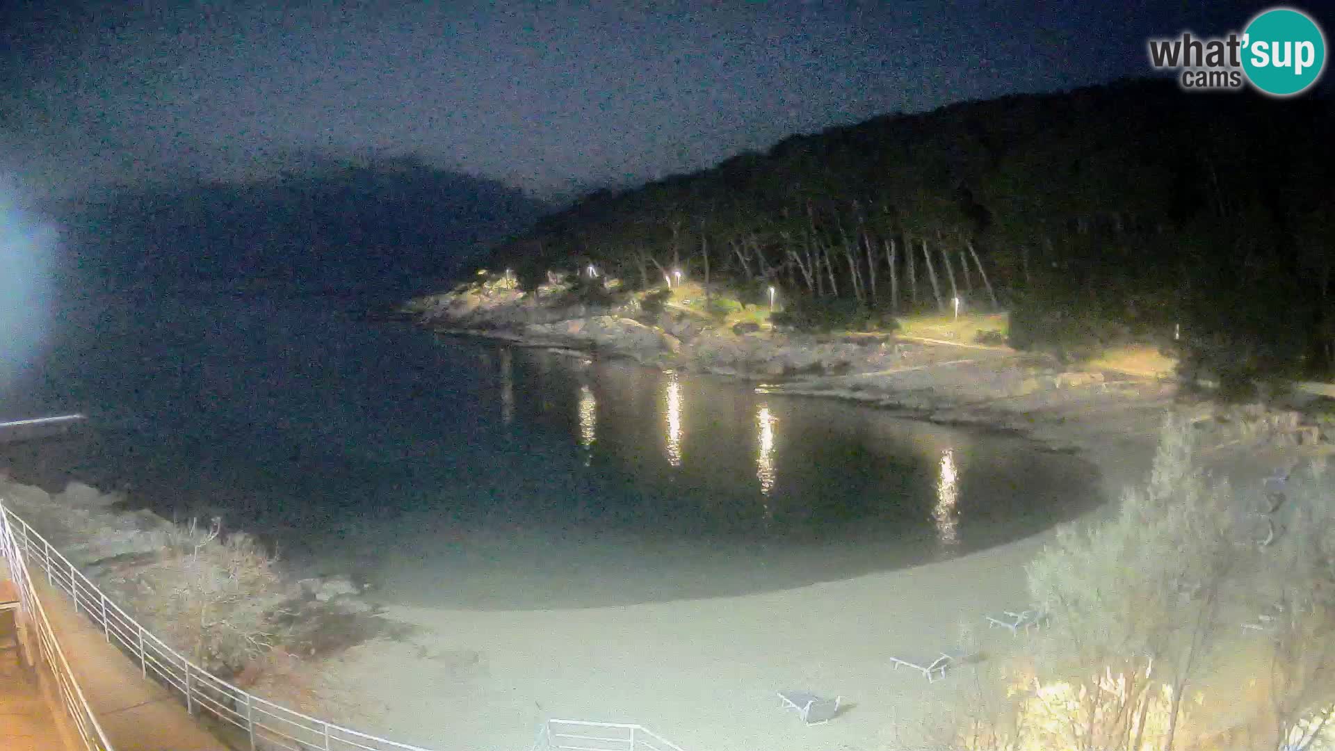 Webcam Mali Lošinj – plage Sunčana uvala – Veli Žal