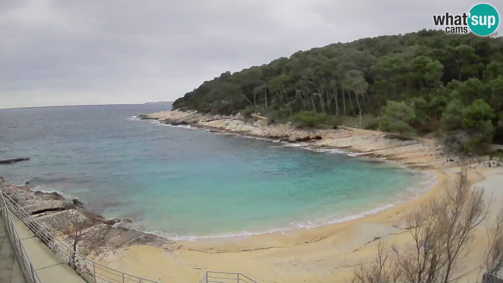 Webcam Mali Lošinj – Sunčana uvala Strand – Veli Žal