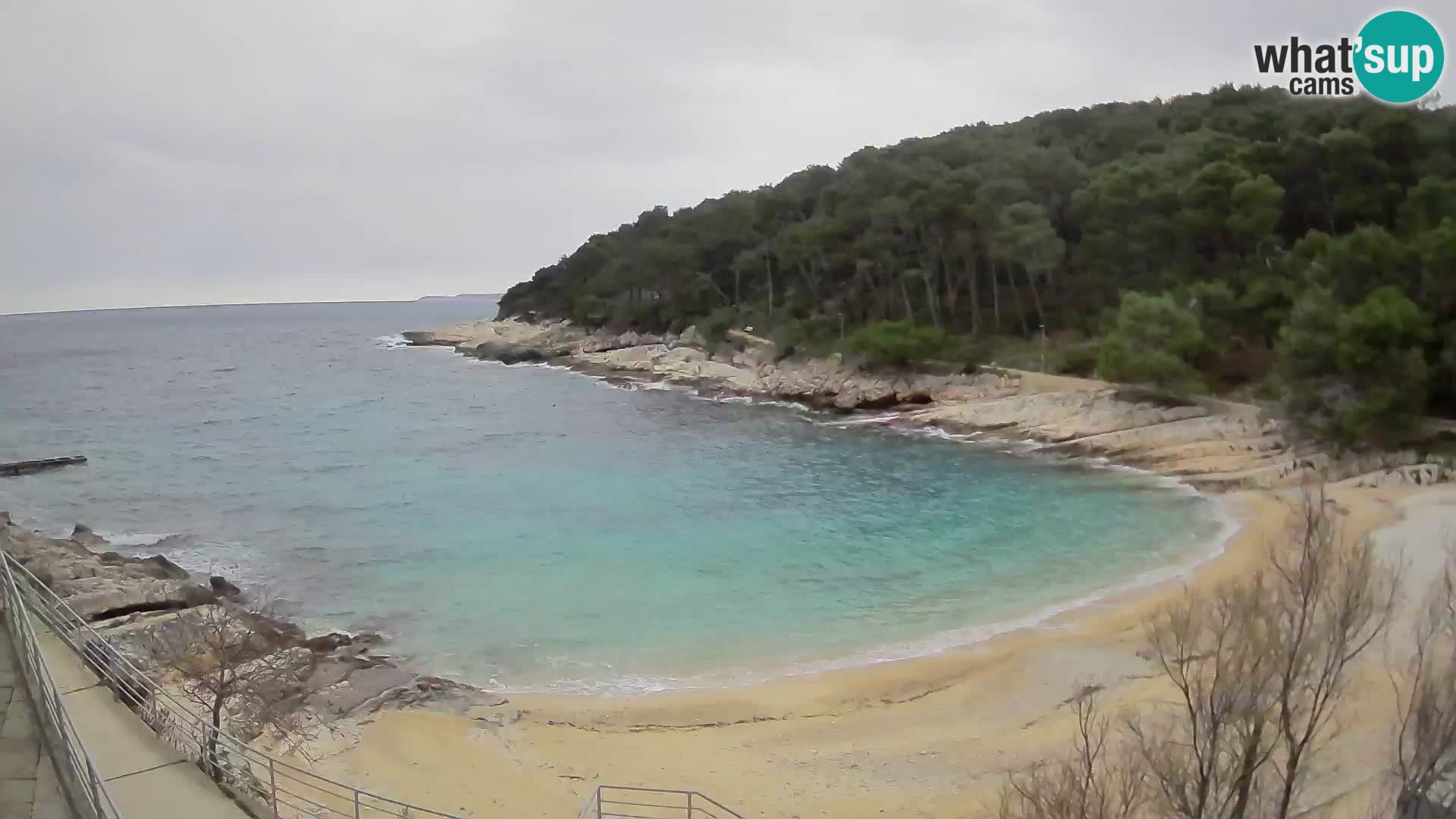 Webcam Mali Lošinj – Sunčana uvala beach – Veli Žal