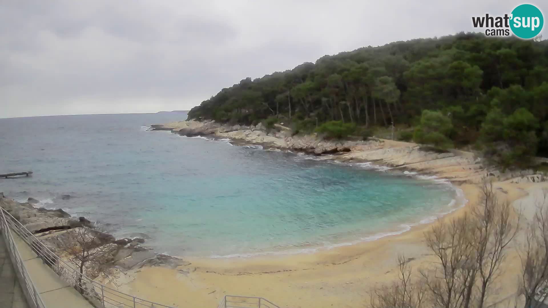 Webcam Mali Lošinj – Sunčana uvala Strand – Veli Žal