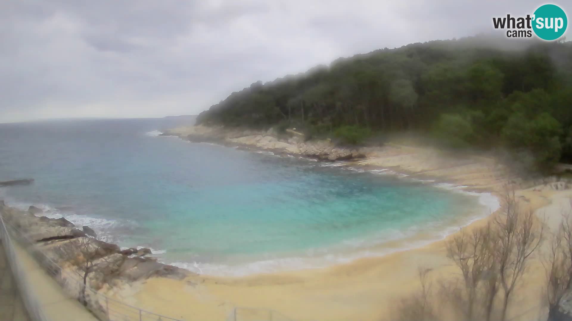 Webcam Mali Lošinj – plage Sunčana uvala – Veli Žal