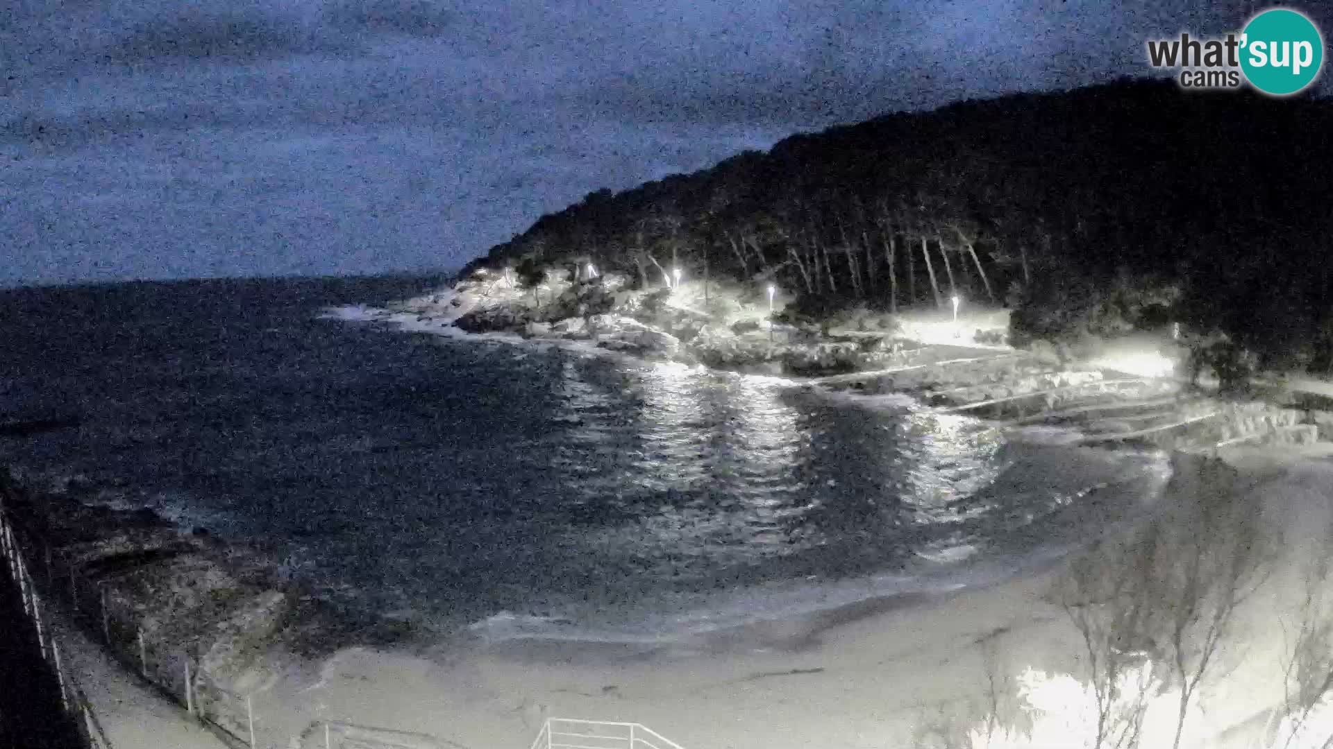 Webcam Mali Lošinj – Sunčana uvala beach – Veli Žal