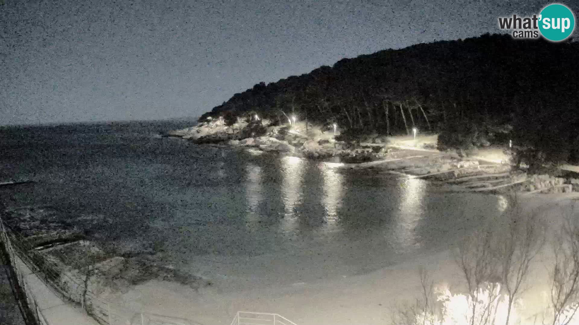 Webcam Mali Lošinj – Sunčana uvala beach – Veli Žal