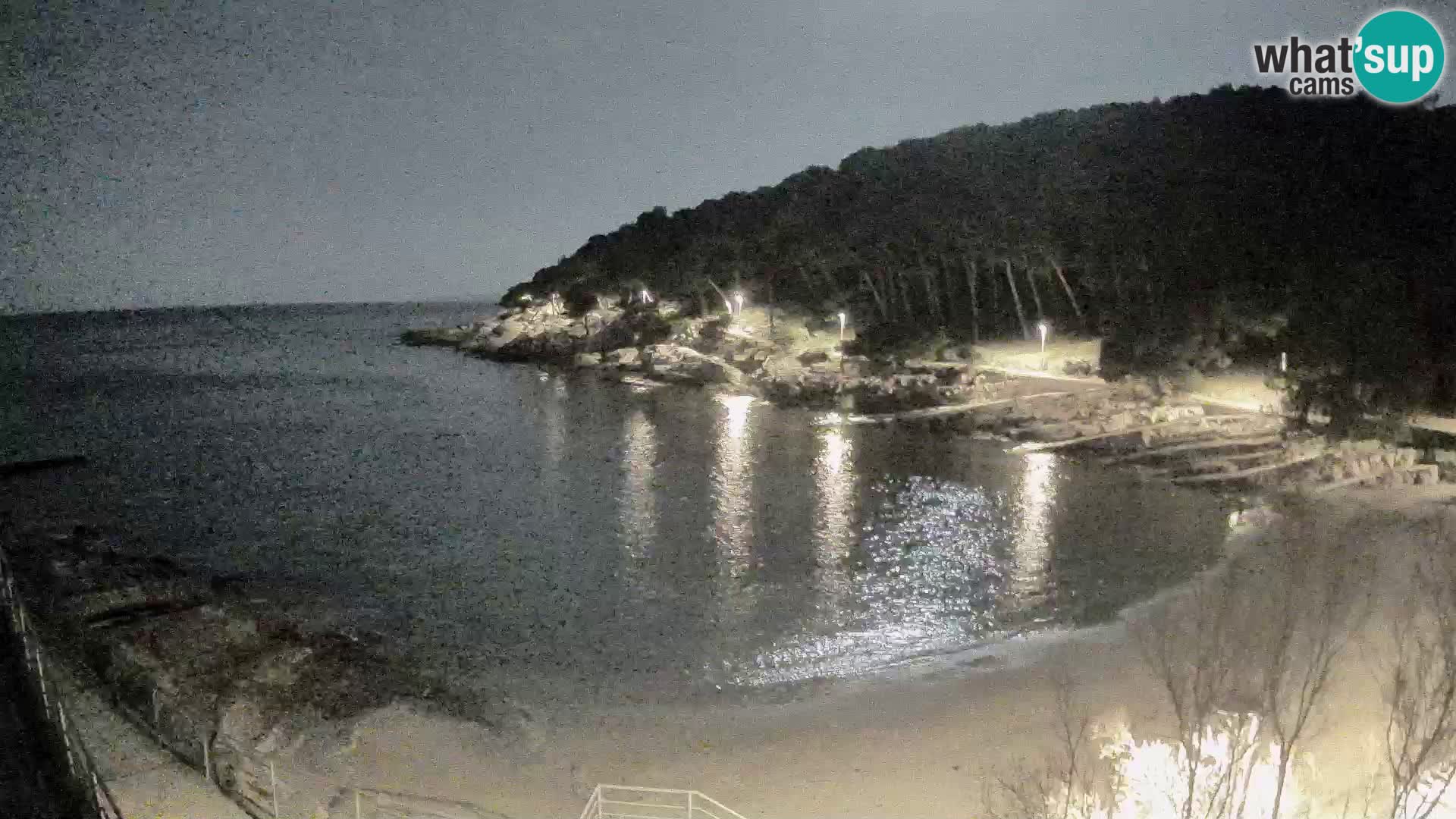 Webcam Mali Lošinj – Sunčana uvala beach – Veli Žal