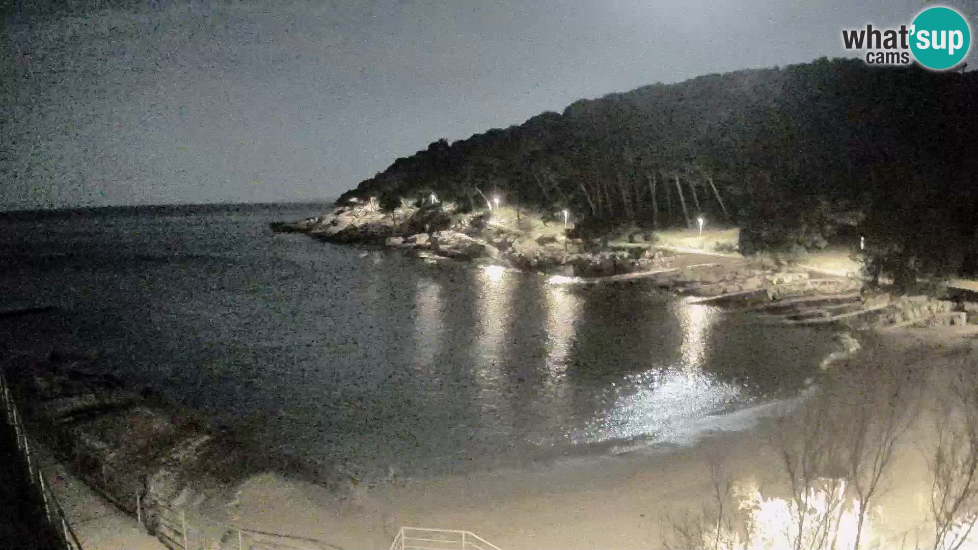 Webcam Mali Lošinj – Sunčana uvala beach – Veli Žal