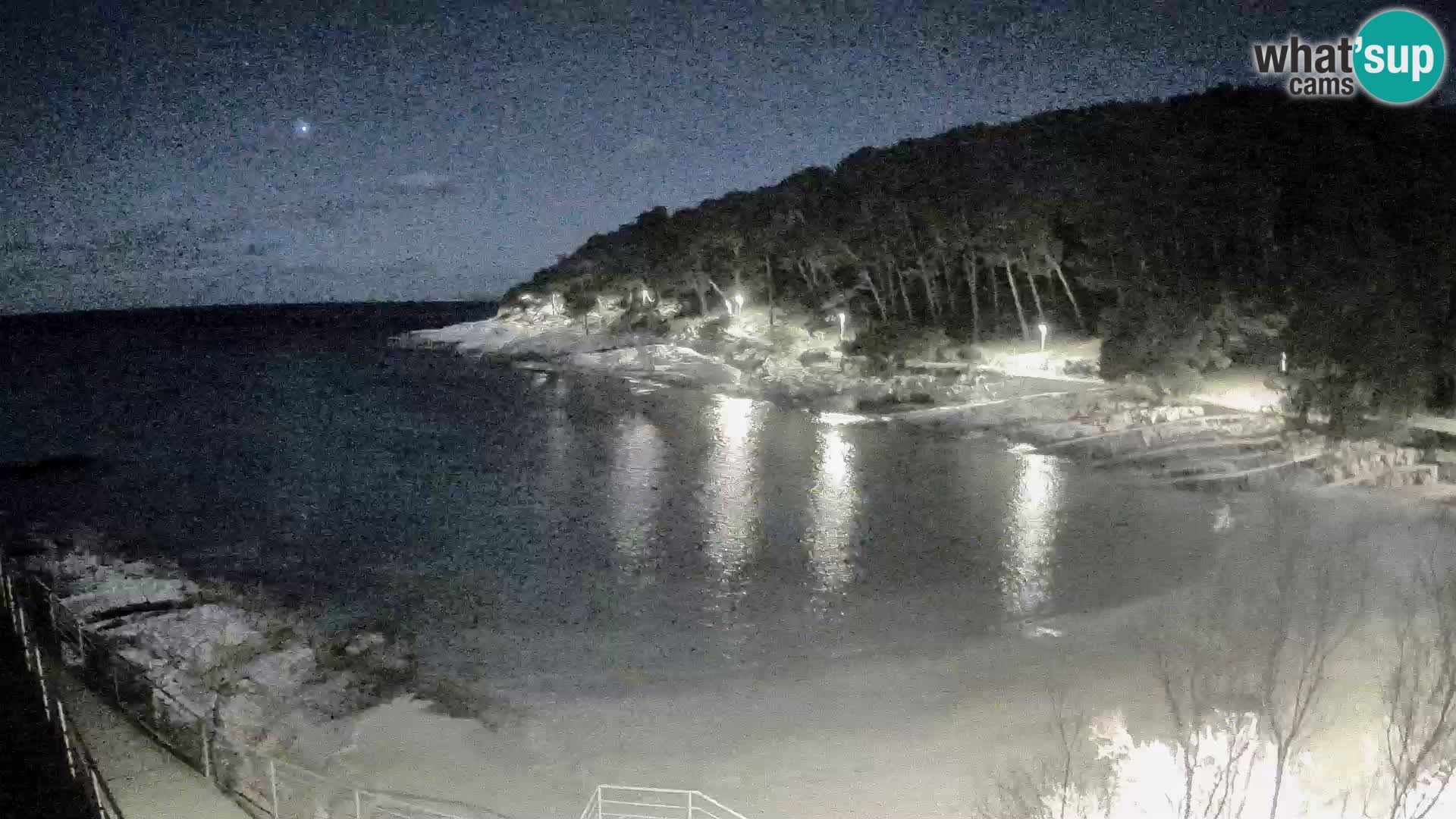 Webcam Mali Lošinj – Sunčana uvala beach – Veli Žal