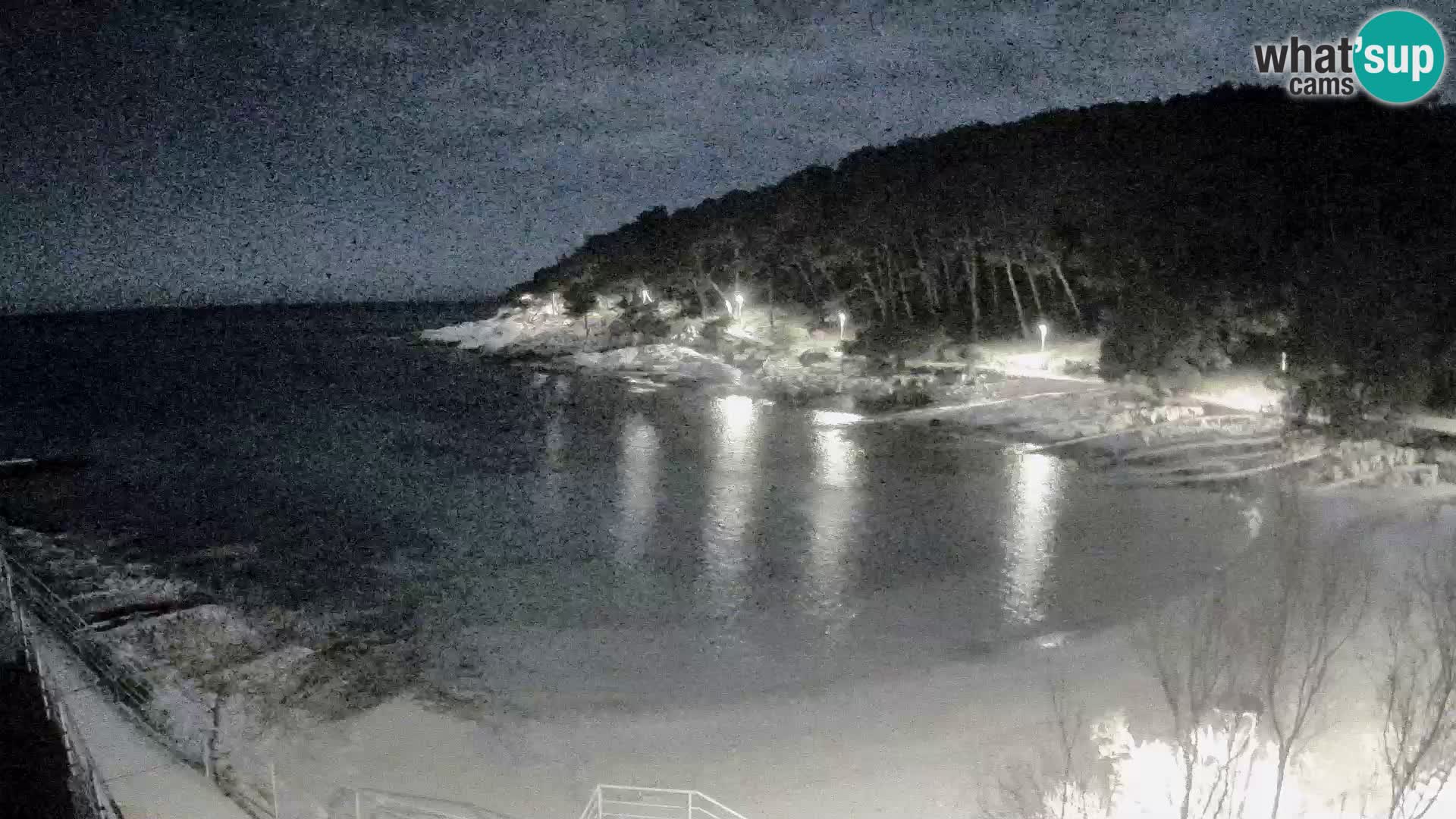 Webcam Mali Lošinj – Sunčana uvala beach – Veli Žal