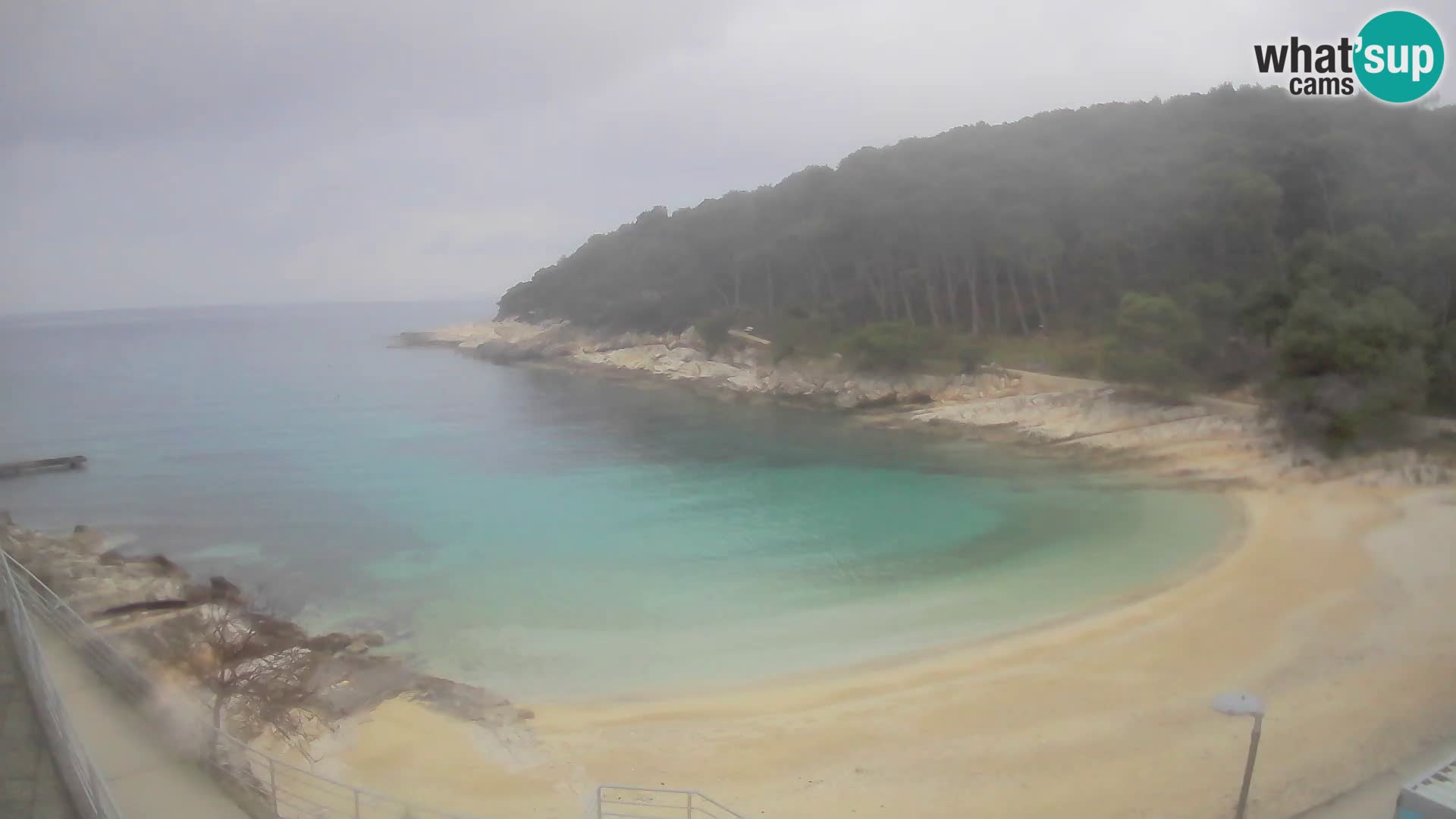 Webcam Mali Lošinj – Sunčana uvala Strand – Veli Žal