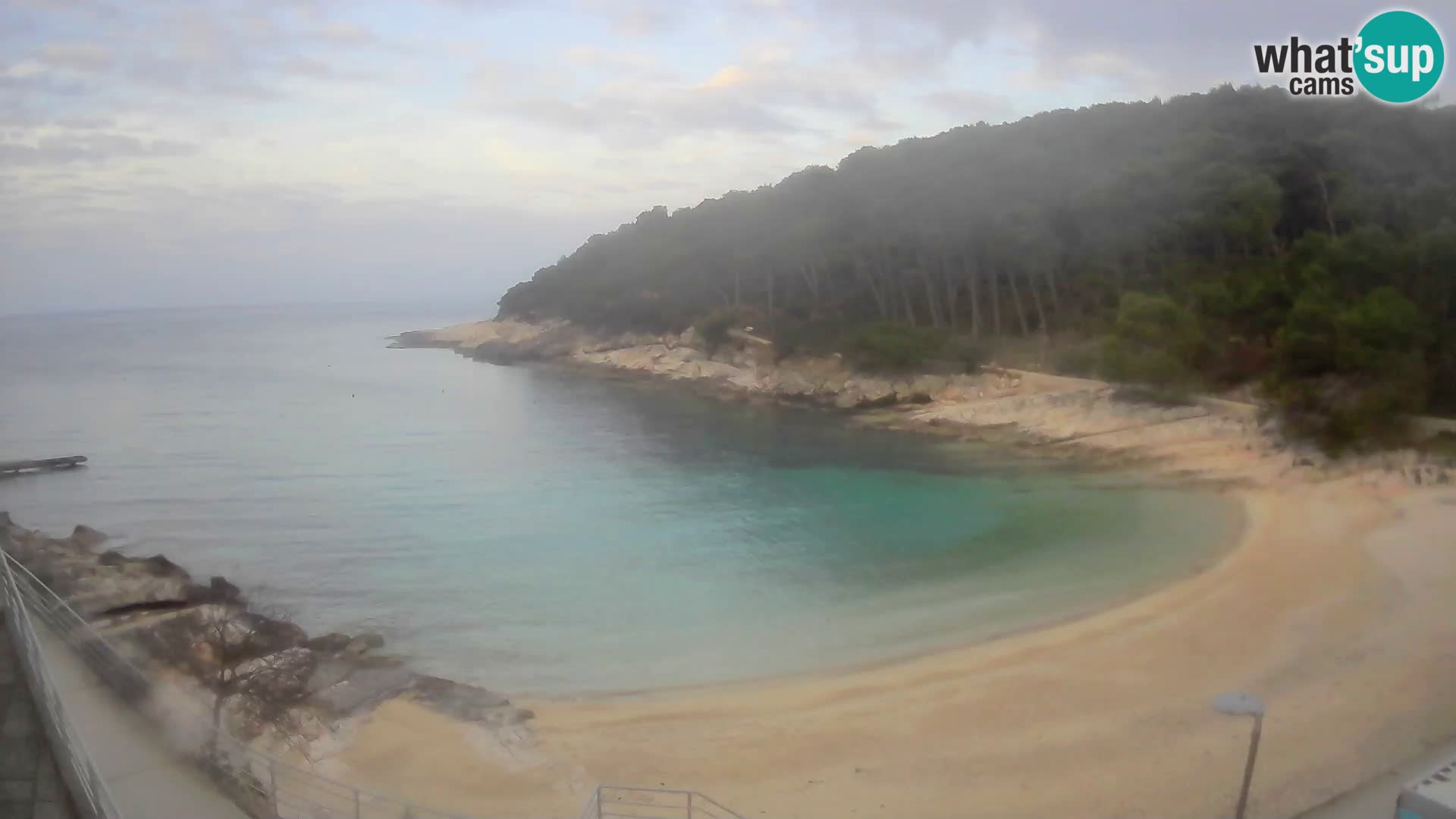 Webcam Mali Lošinj – Sunčana uvala Strand – Veli Žal