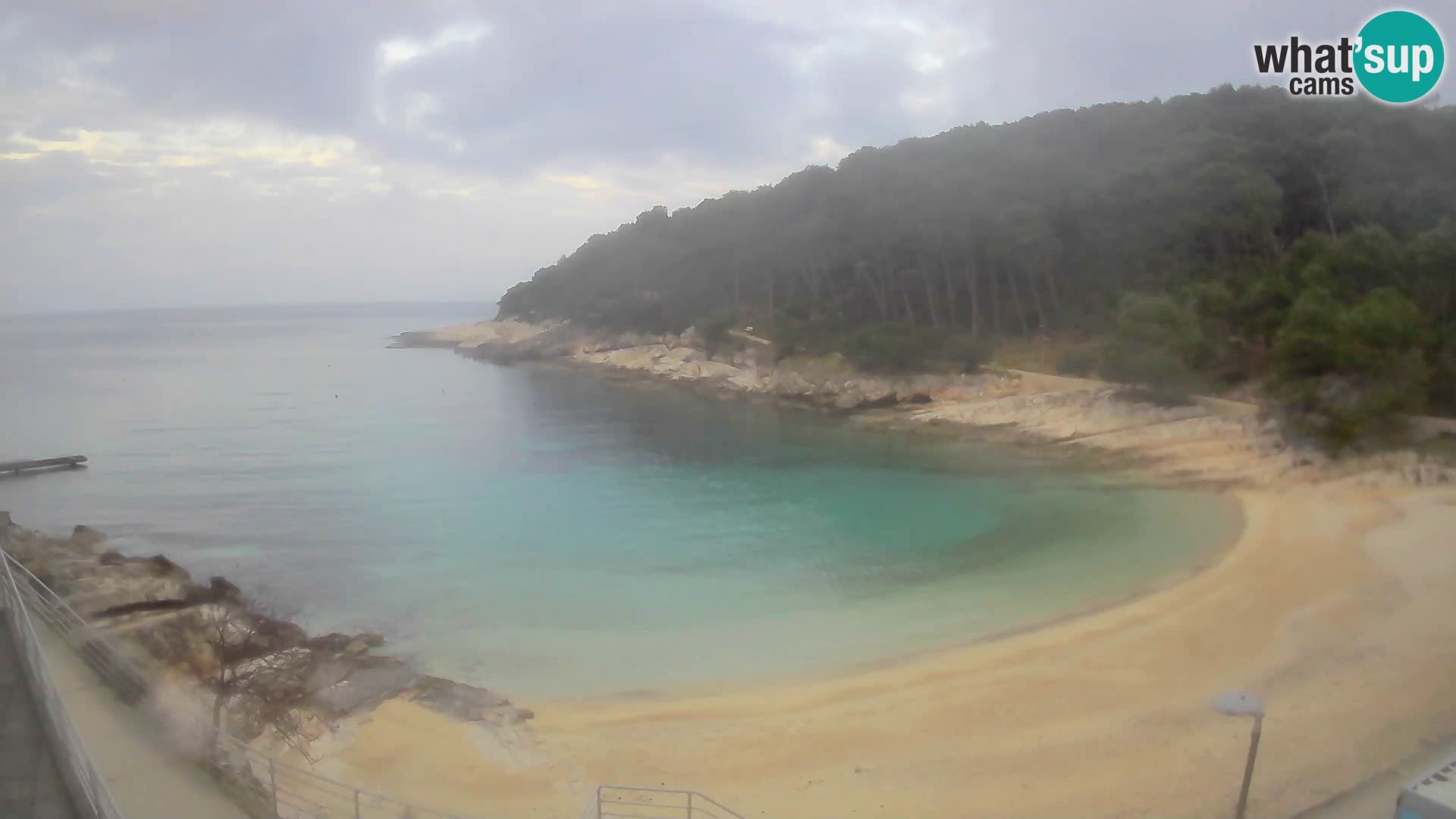 Webcam Mali Lošinj – spiaggia Sunčana uvala – Veli Žal