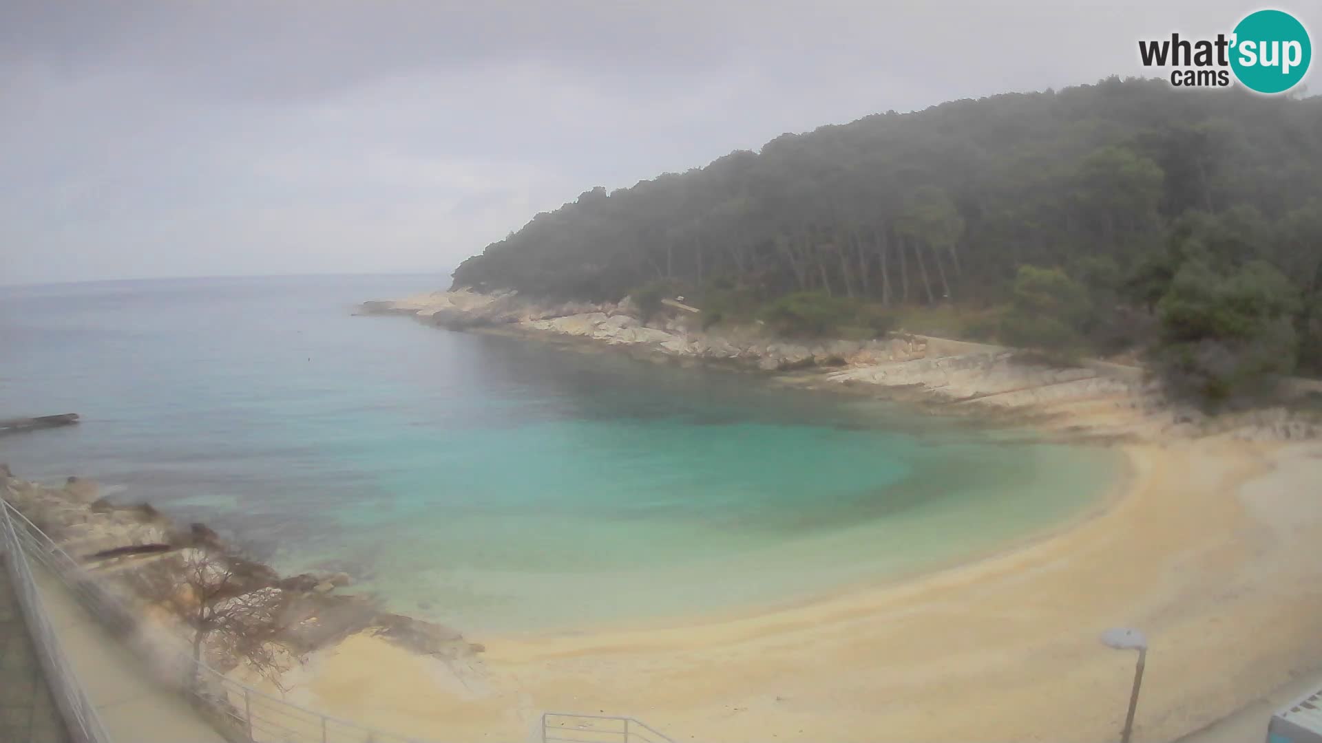 Webcam Mali Lošinj – Sunčana uvala Strand – Veli Žal