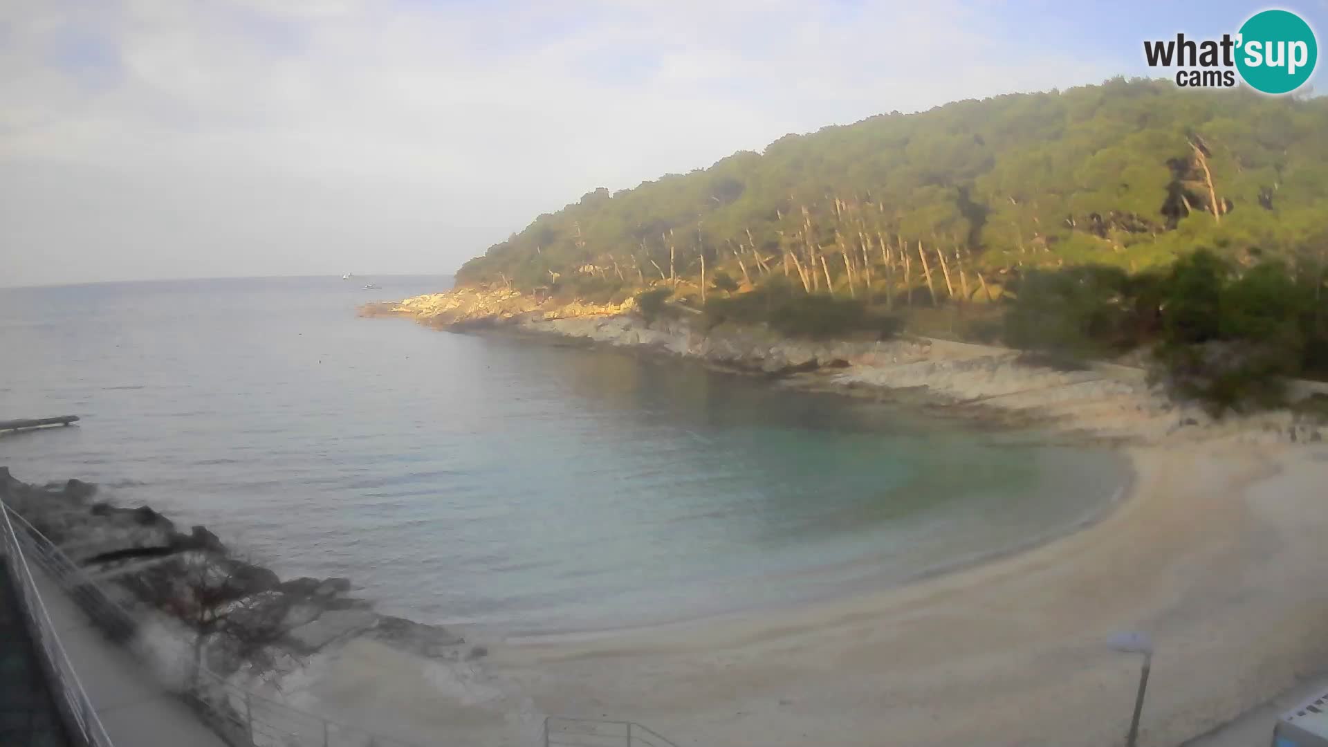 Webcam Mali Lošinj – Sunčana uvala Strand – Veli Žal