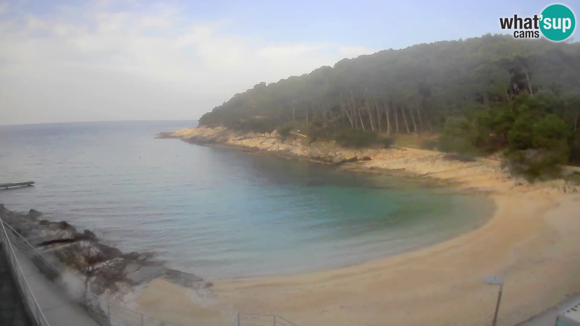 Webcam Mali Lošinj – spiaggia Sunčana uvala – Veli Žal