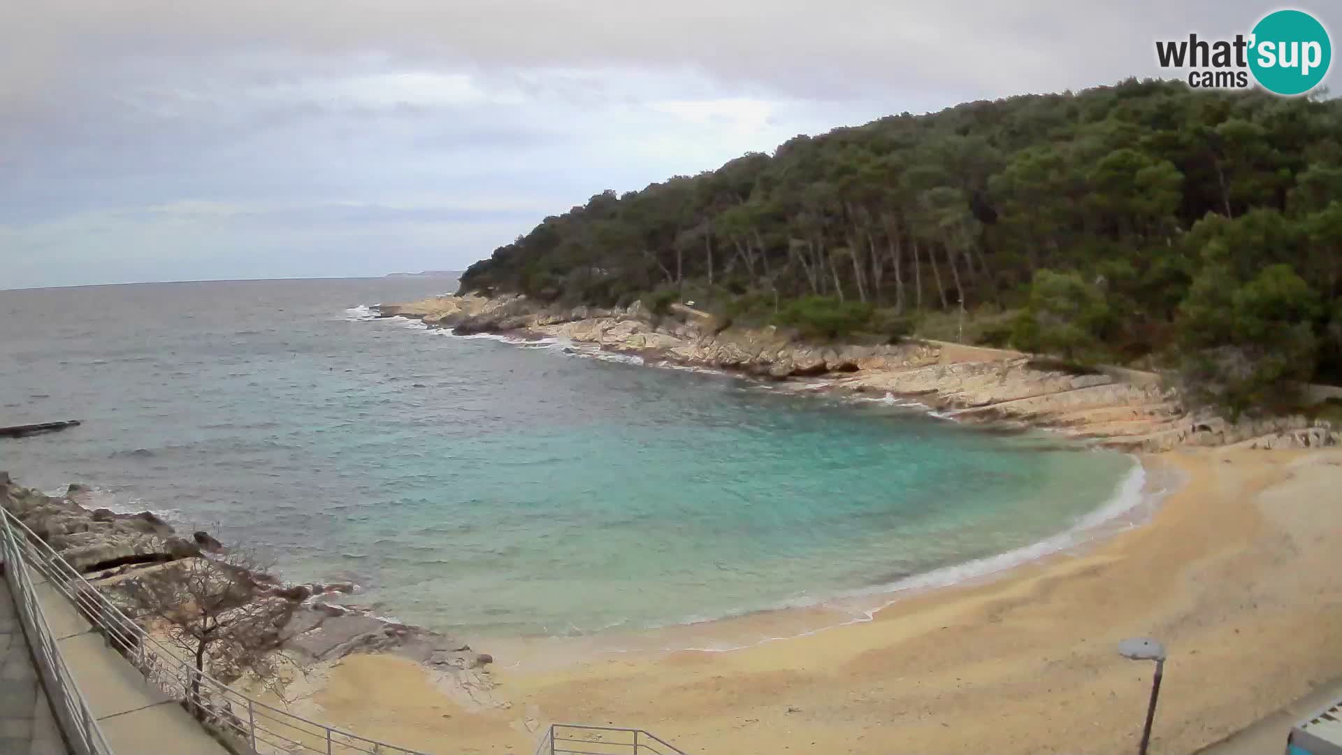 Webcam Mali Lošinj – Sunčana uvala Strand – Veli Žal