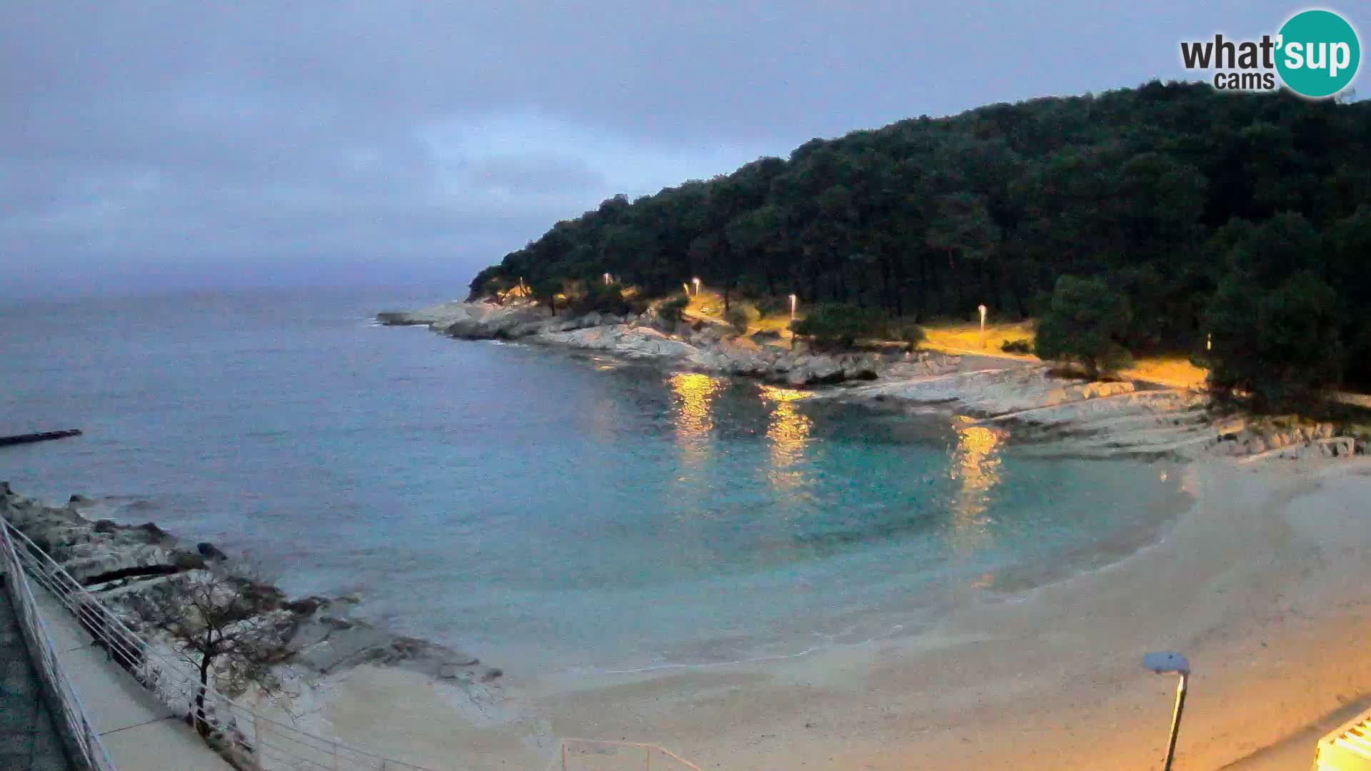 Webcam Mali Lošinj – spiaggia Sunčana uvala – Veli Žal