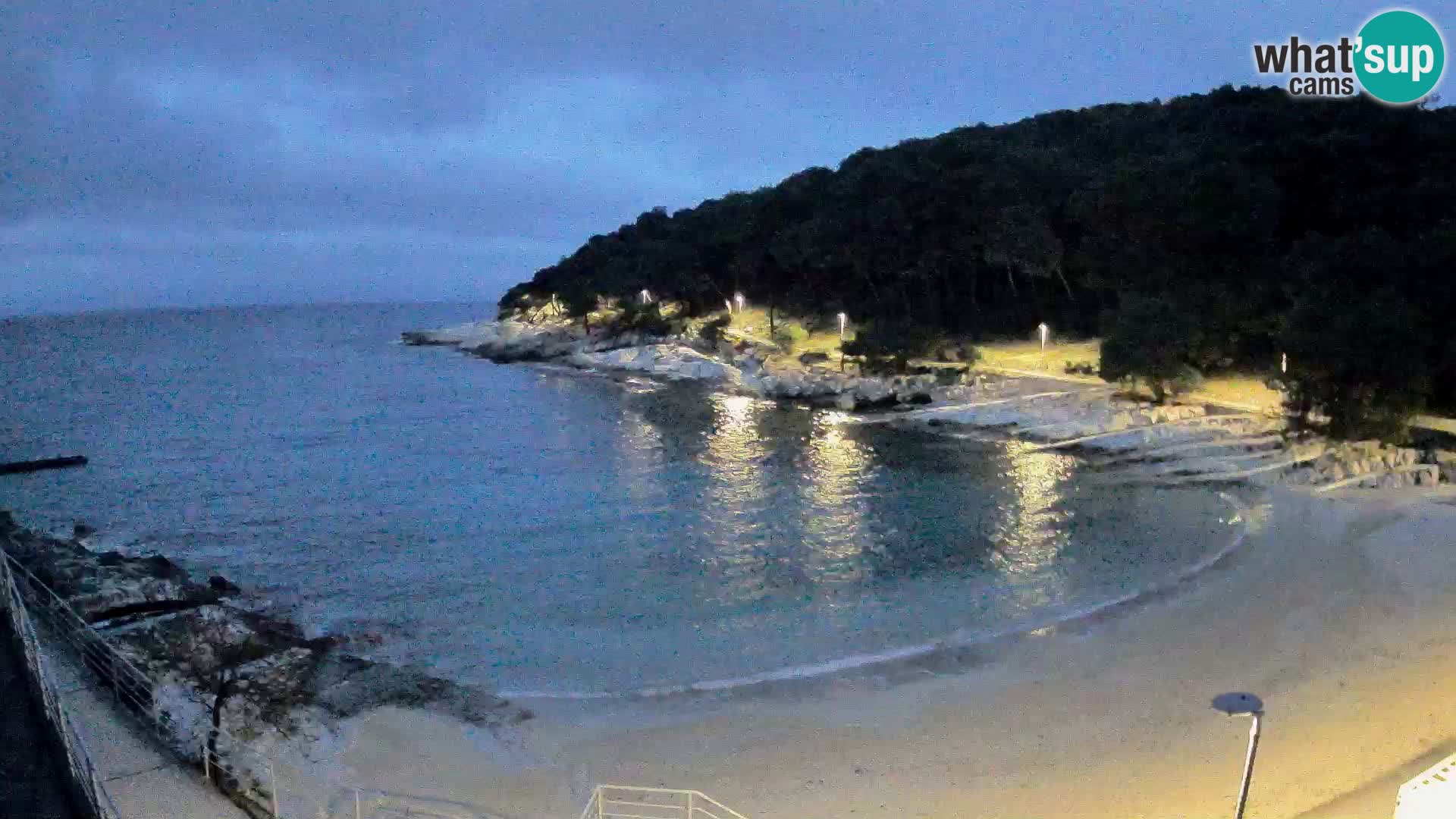 Webcam Mali Lošinj – spiaggia Sunčana uvala – Veli Žal