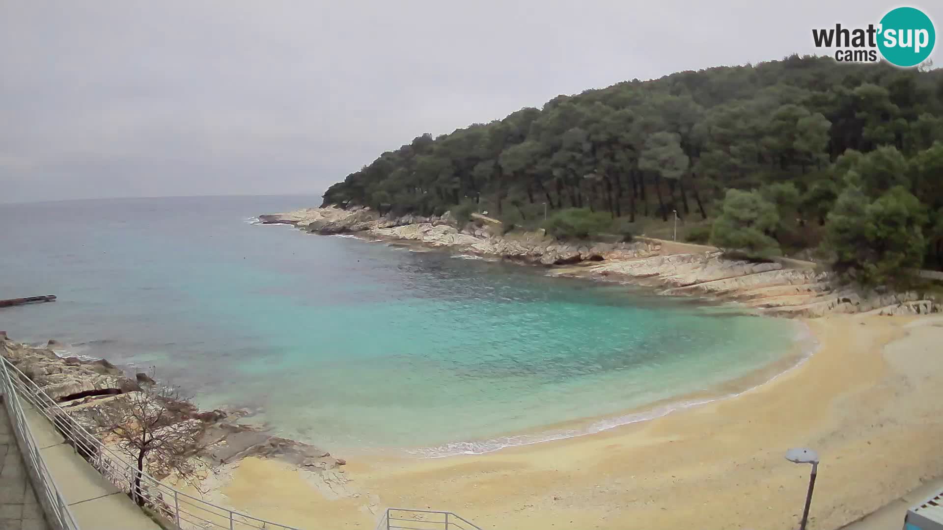 Webcam Mali Lošinj – spiaggia Sunčana uvala – Veli Žal