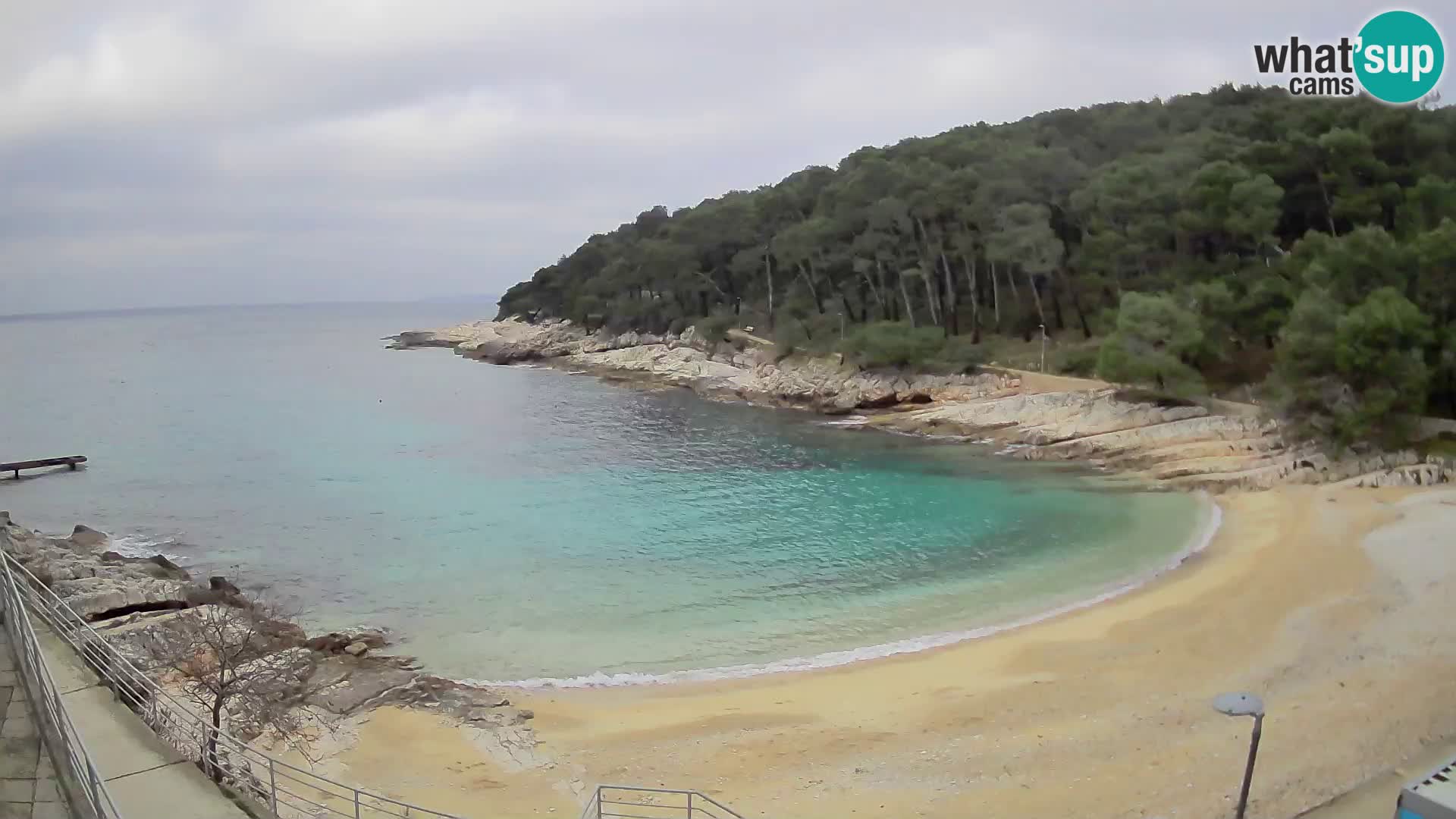 Webcam Mali Lošinj – Sunčana uvala Strand – Veli Žal