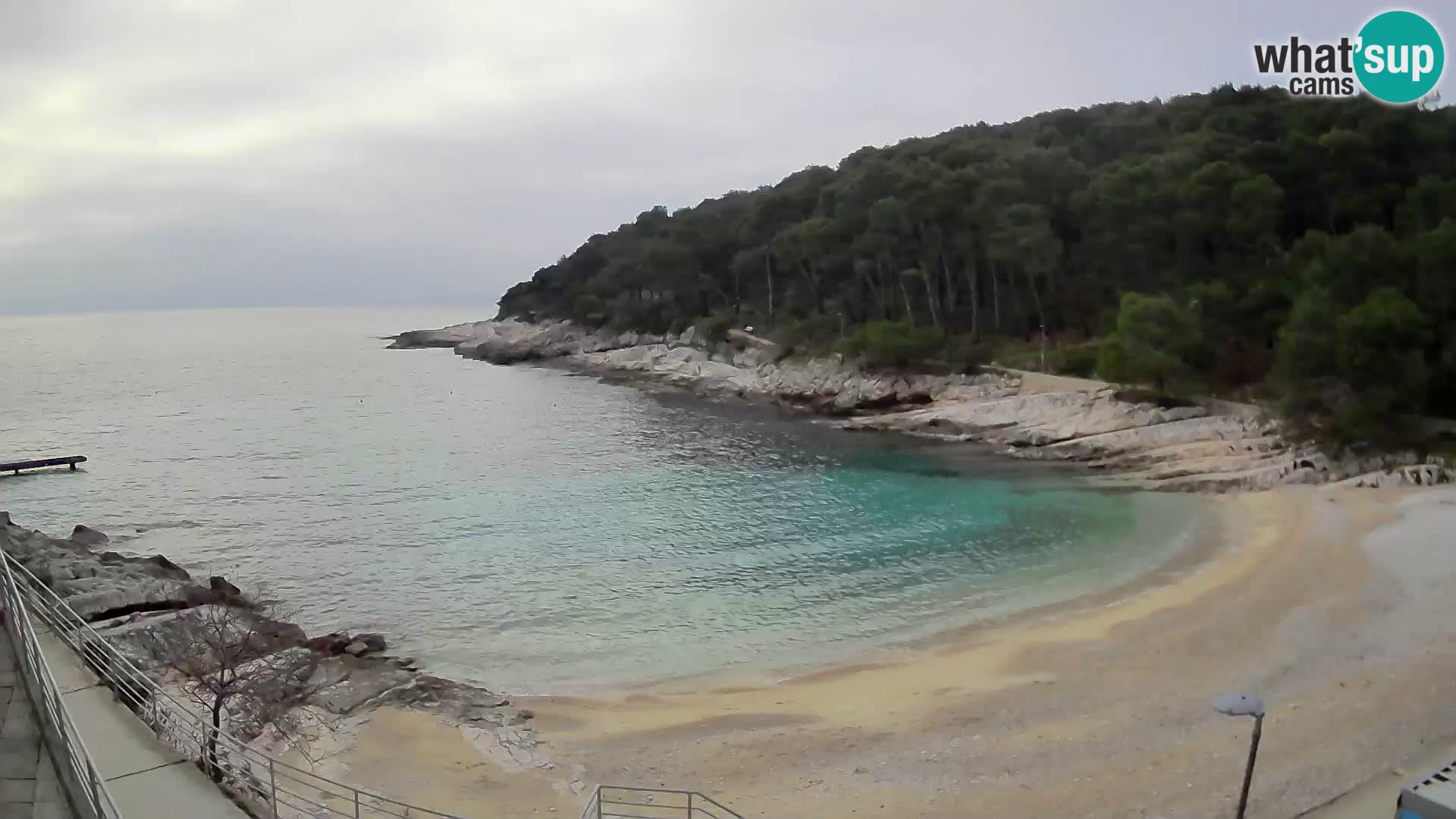 Webcam Mali Lošinj – Sunčana uvala Strand – Veli Žal