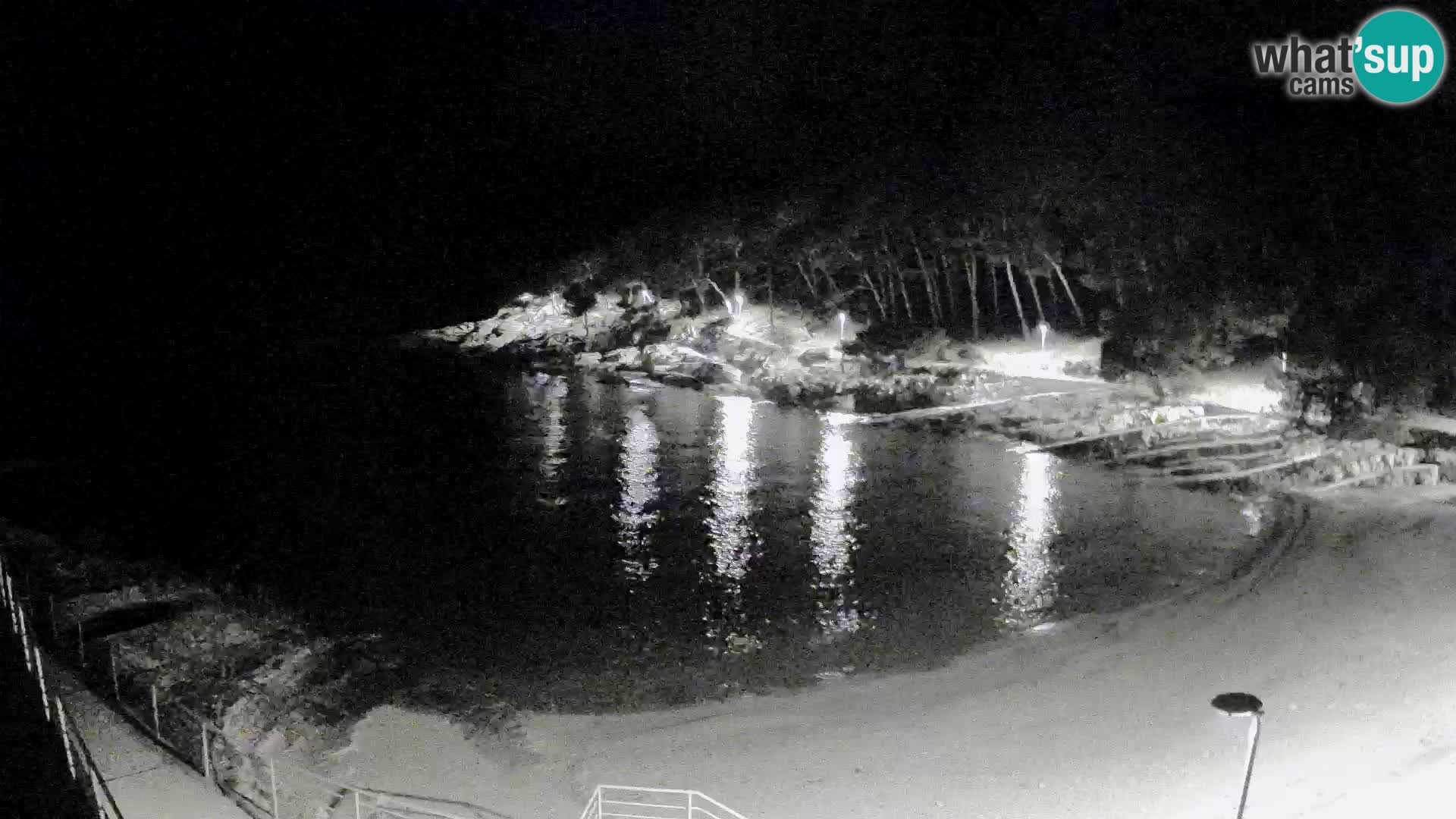 Webcam Mali Lošinj – Sunčana uvala Strand – Veli Žal