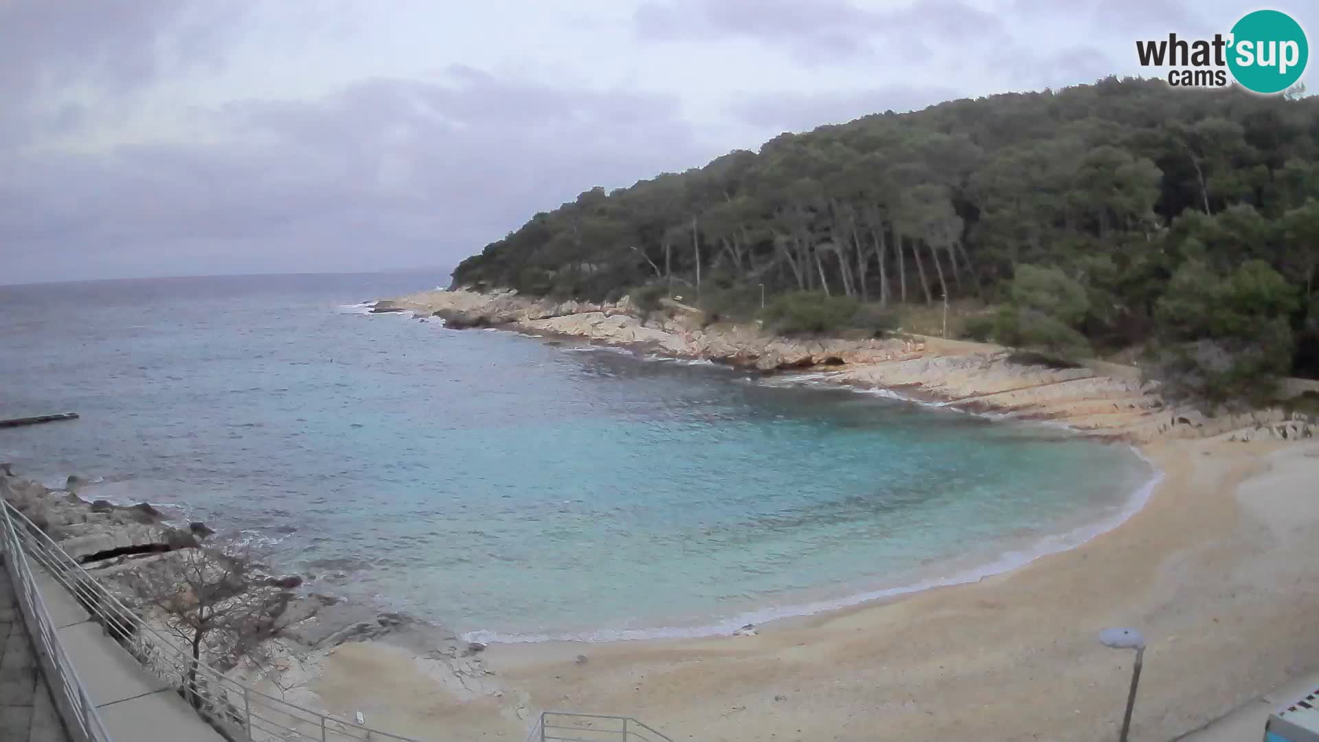 Webcam Mali Lošinj – Sunčana uvala Strand – Veli Žal