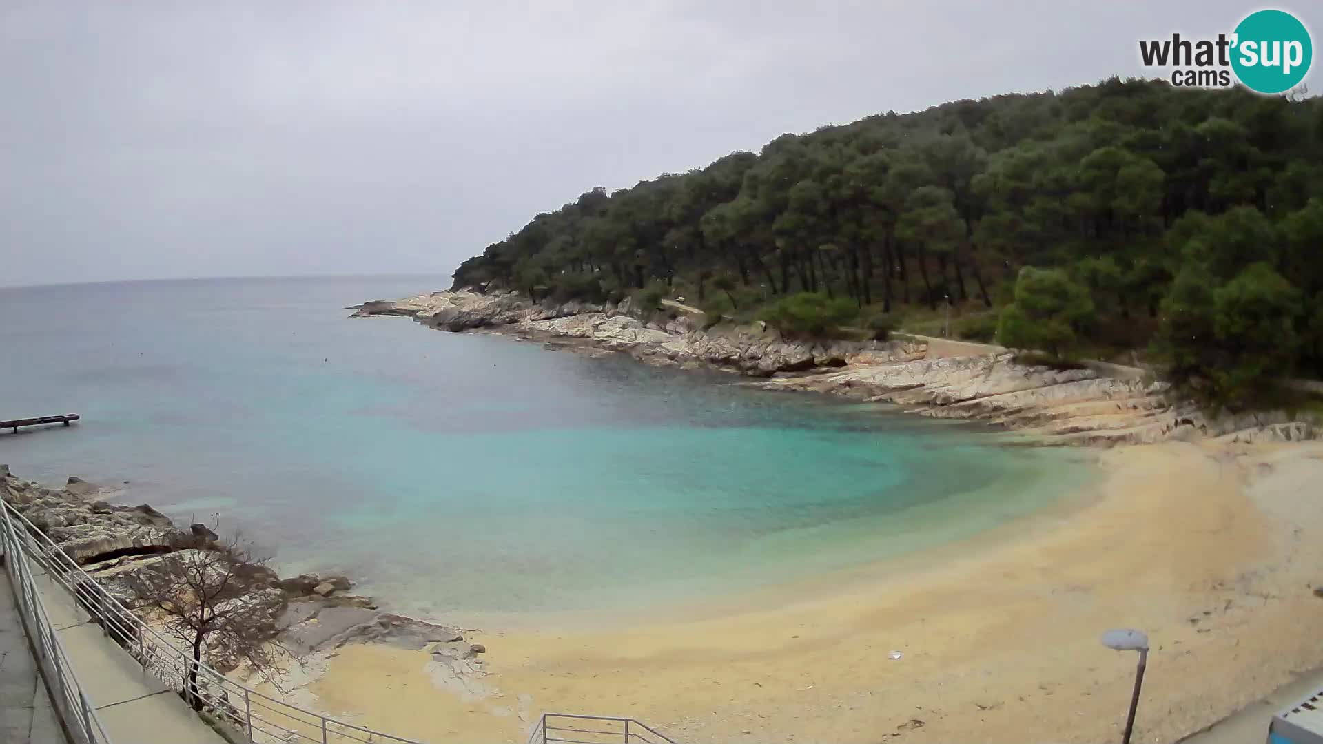 Webcam Mali Lošinj – Sunčana uvala Strand – Veli Žal