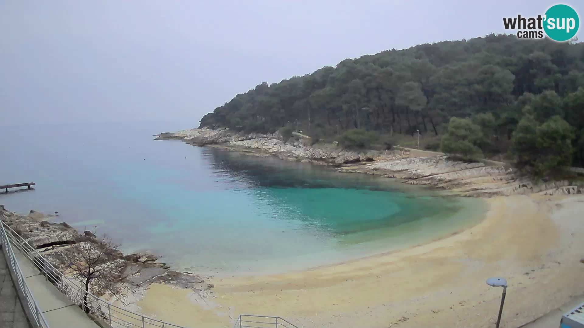 Webcam Mali Lošinj – Sunčana uvala Strand – Veli Žal