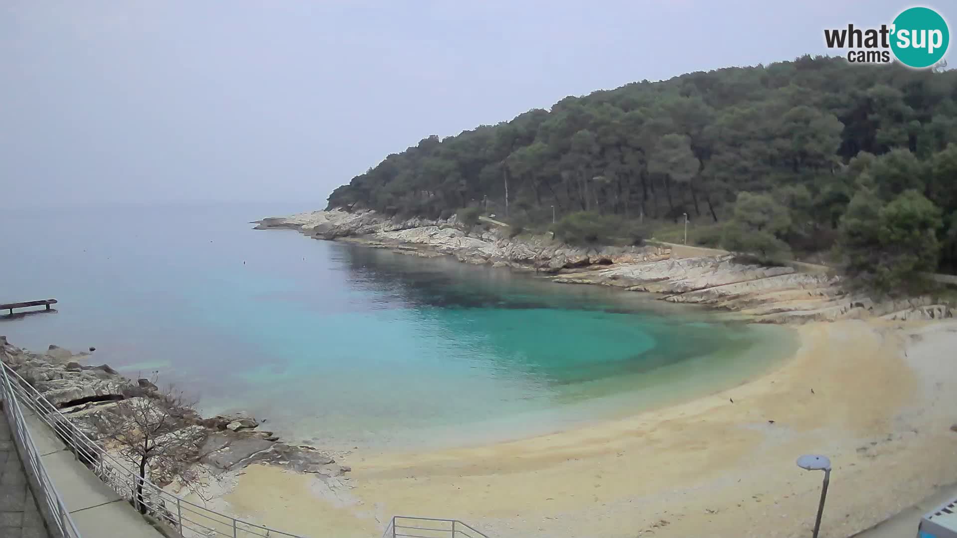 Webcam Mali Lošinj – spiaggia Sunčana uvala – Veli Žal