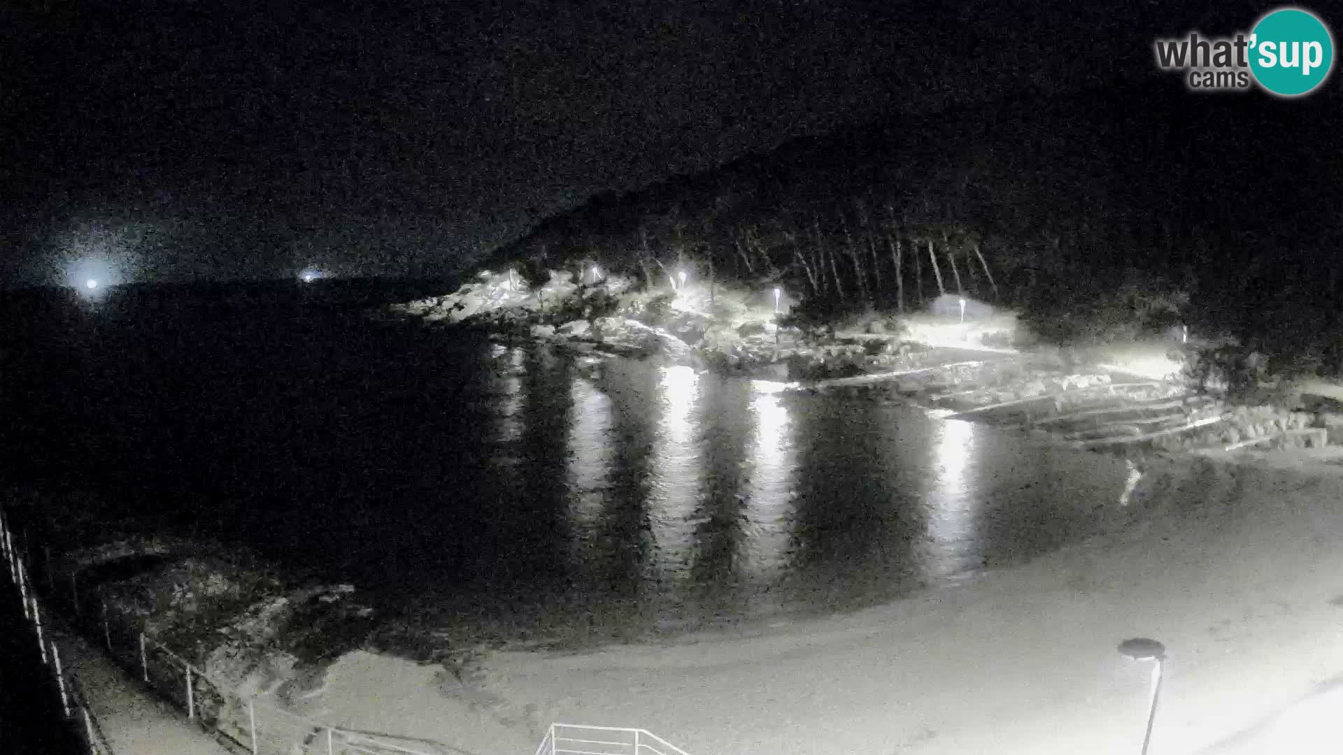 Webcam Mali Lošinj – Sunčana uvala beach – Veli Žal