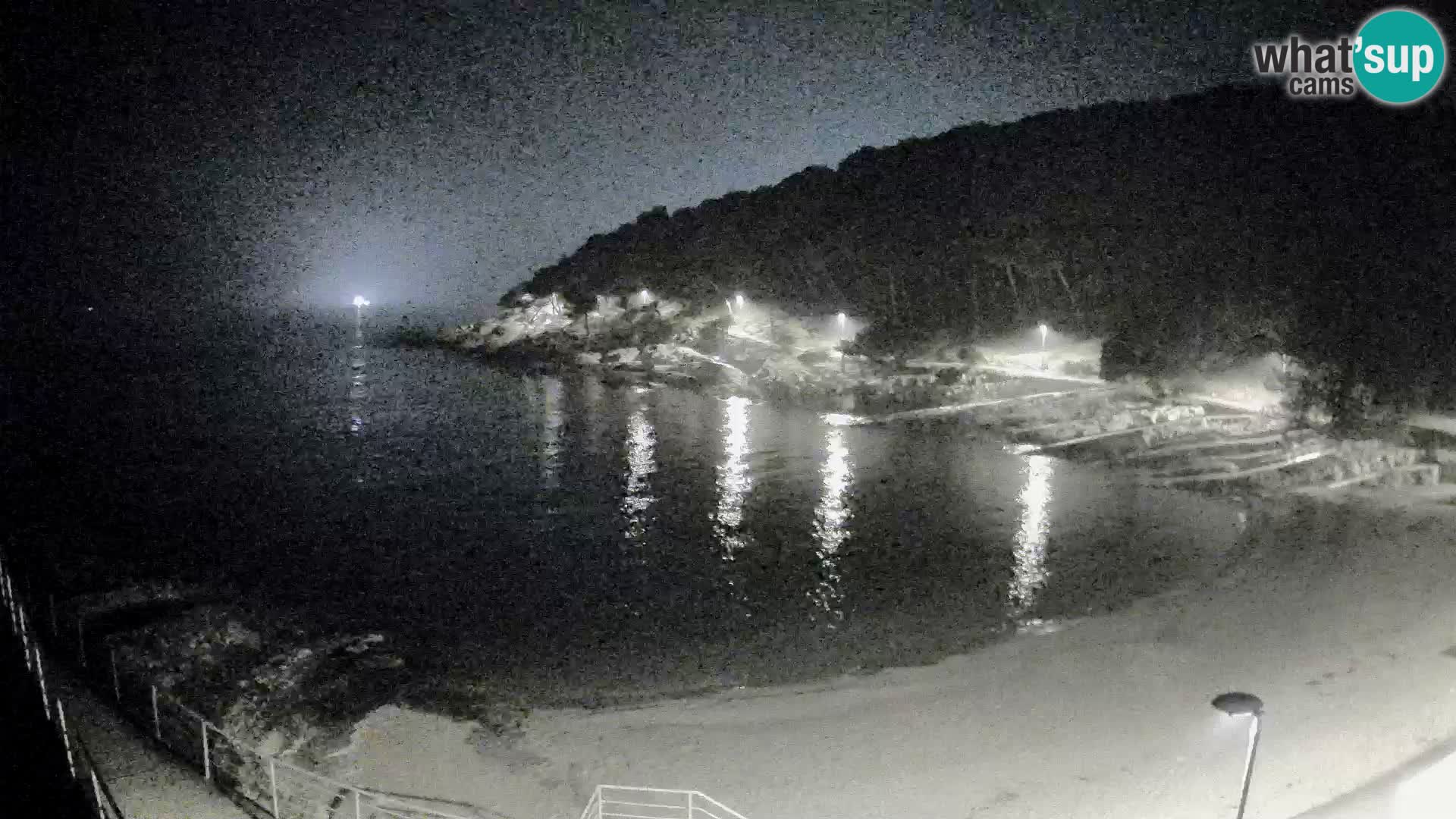 Webcam Mali Lošinj – playa Sunčana uvala – Veli Žal