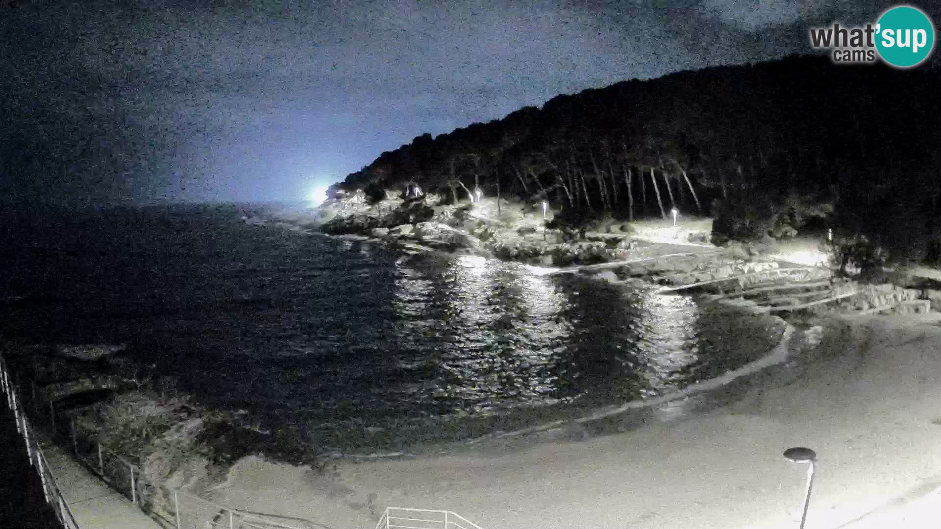 Webcam Mali Lošinj – Sunčana uvala beach – Veli Žal