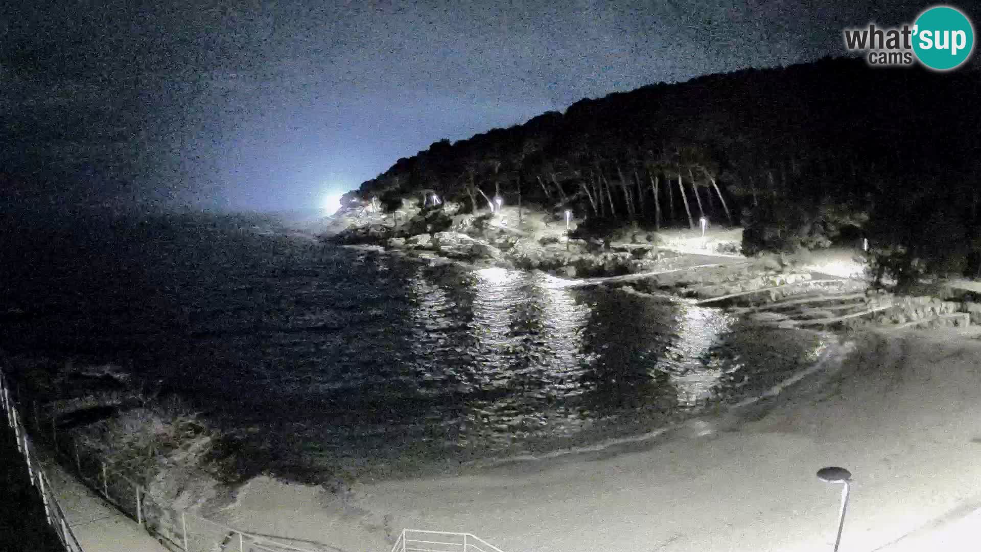 Webcam Mali Lošinj – Sunčana uvala Strand – Veli Žal