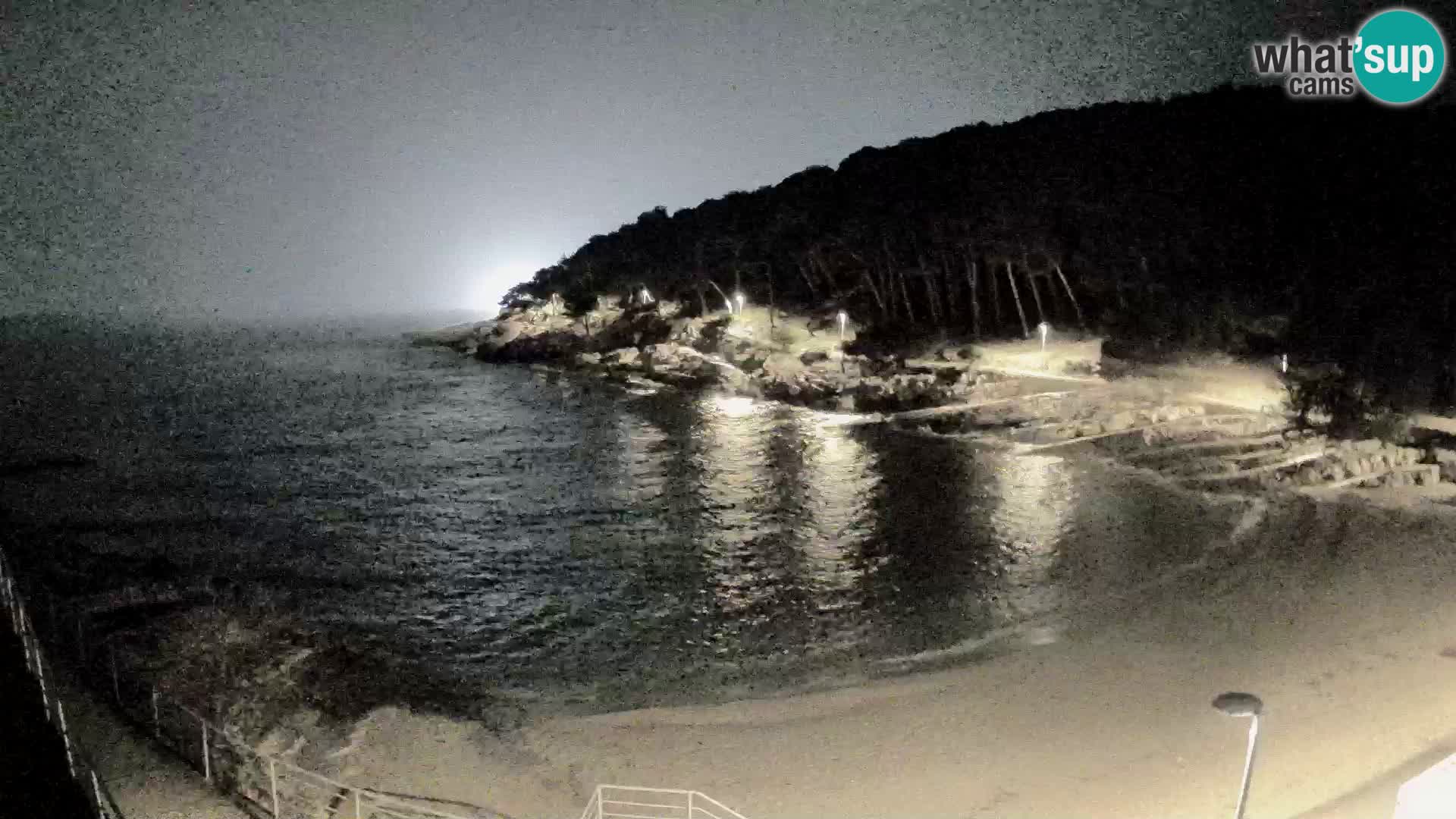 Webcam Mali Lošinj – Sunčana uvala beach – Veli Žal