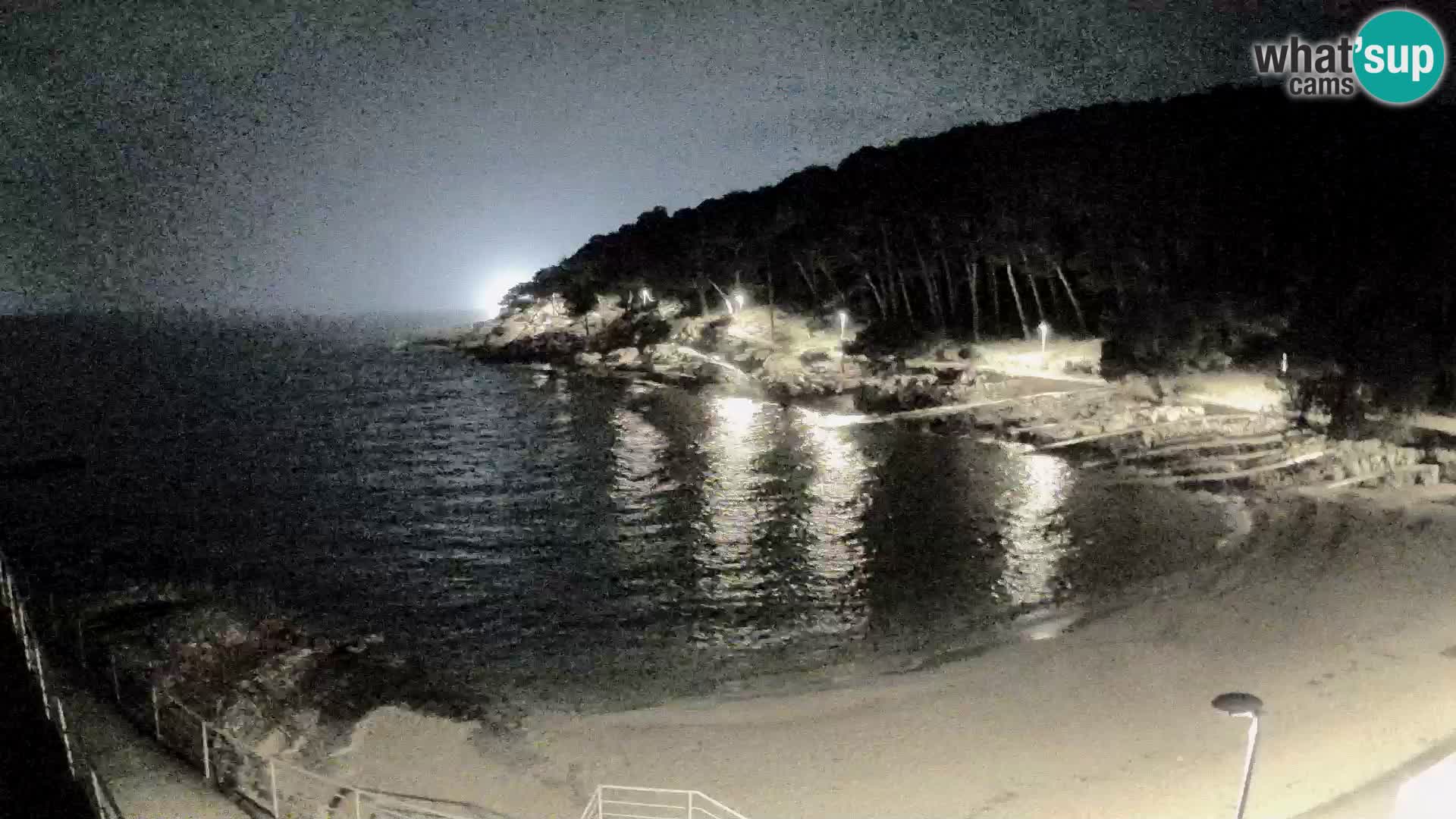 Webcam Mali Lošinj – Sunčana uvala beach – Veli Žal