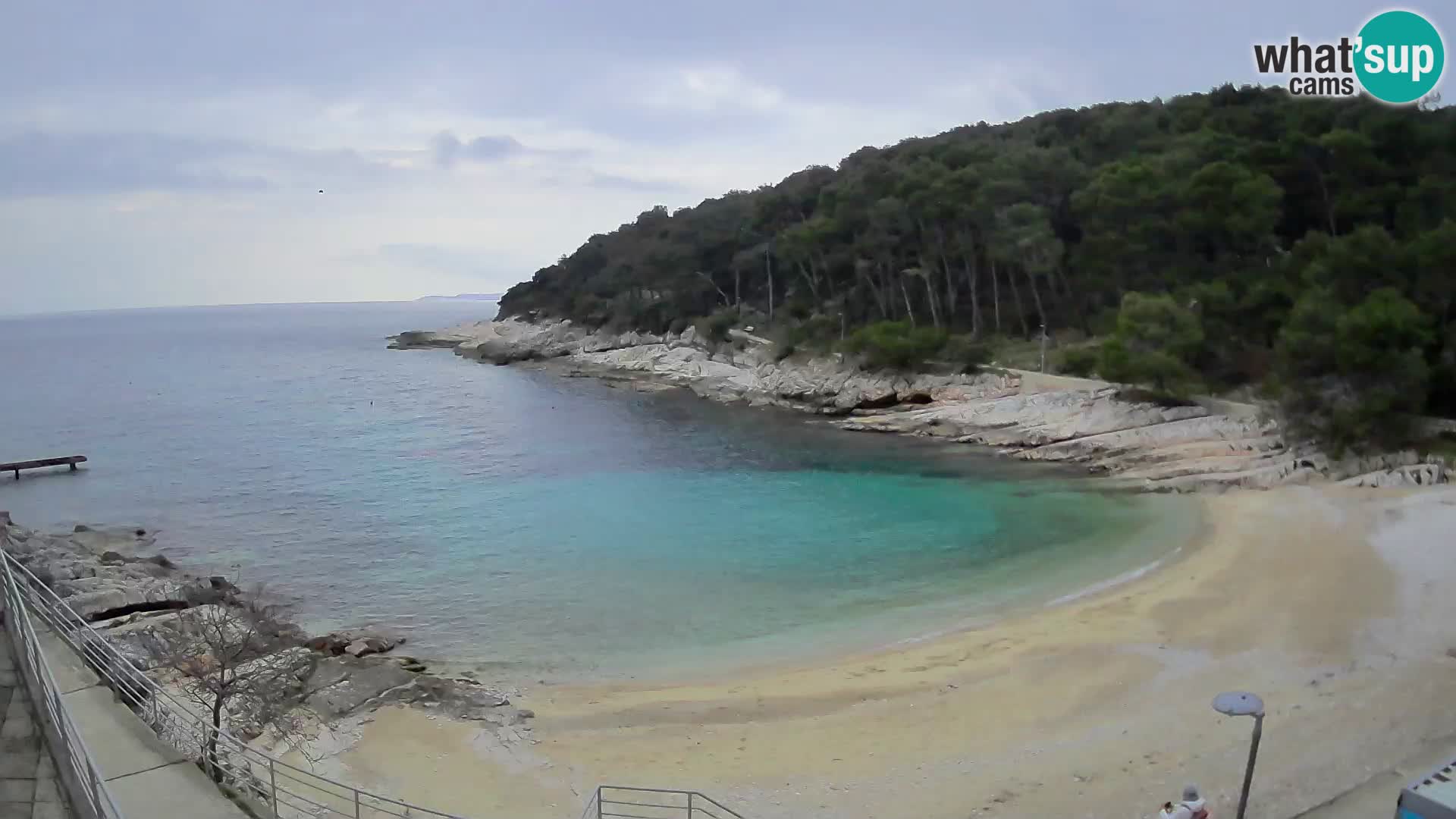 Webcam Mali Lošinj – spiaggia Sunčana uvala – Veli Žal