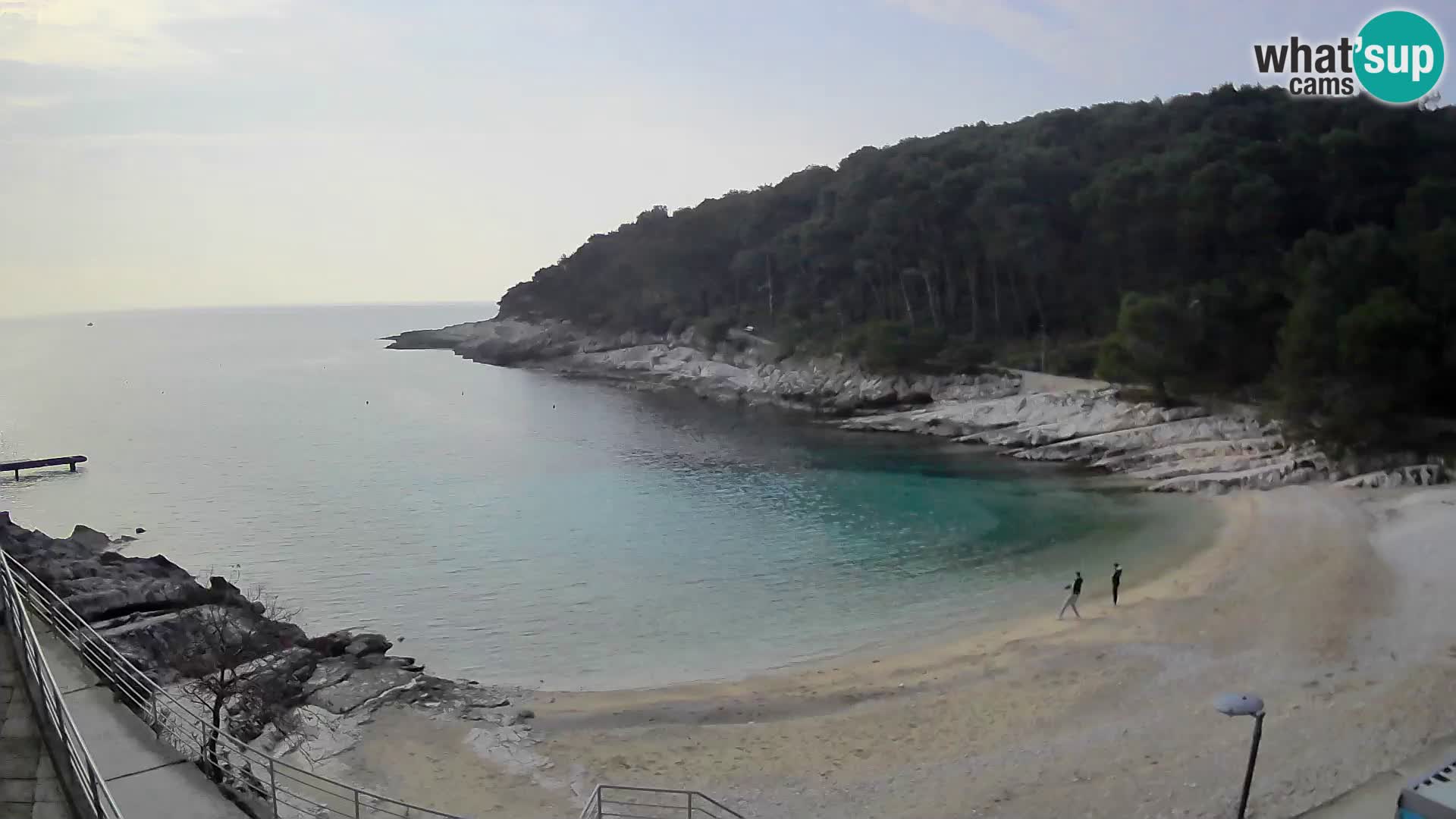 Spletna Kamera Mali Lošinj – plaža Sunčana uvala – Veli Žal