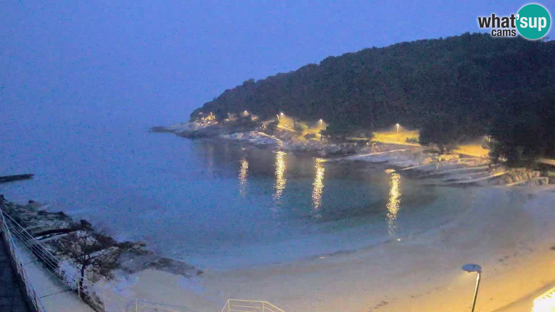 Webcam Mali Lošinj – Sunčana uvala beach – Veli Žal