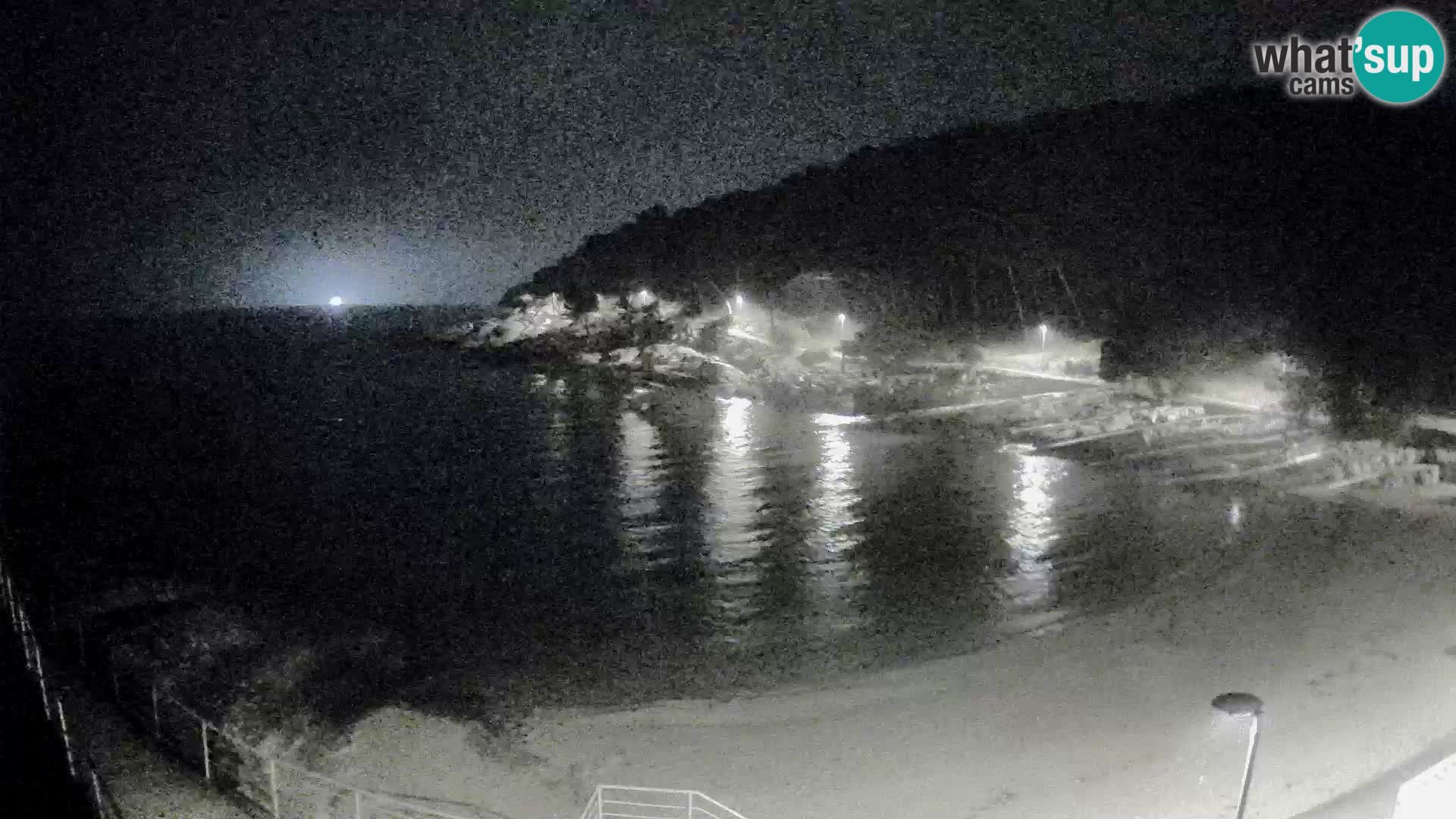 Webcam Mali Lošinj – playa Sunčana uvala – Veli Žal