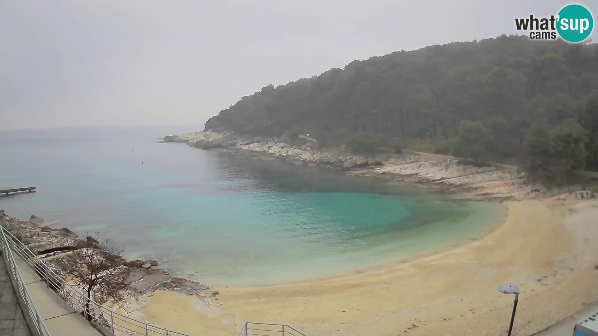 Webcam Mali Lošinj – Sunčana uvala Strand – Veli Žal