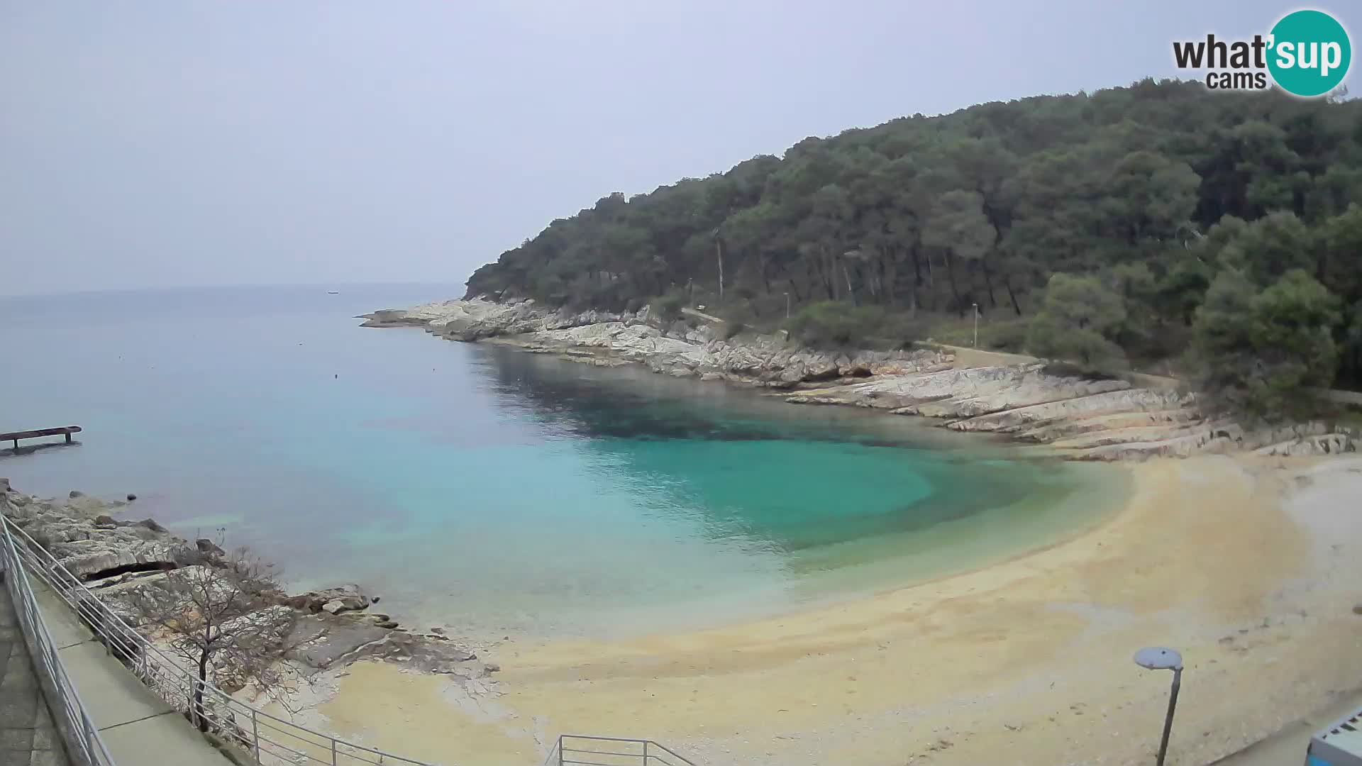 Webcam Mali Lošinj – spiaggia Sunčana uvala – Veli Žal