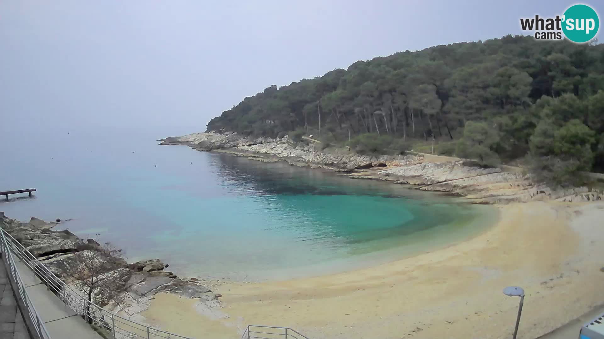 Spletna Kamera Mali Lošinj – plaža Sunčana uvala – Veli Žal