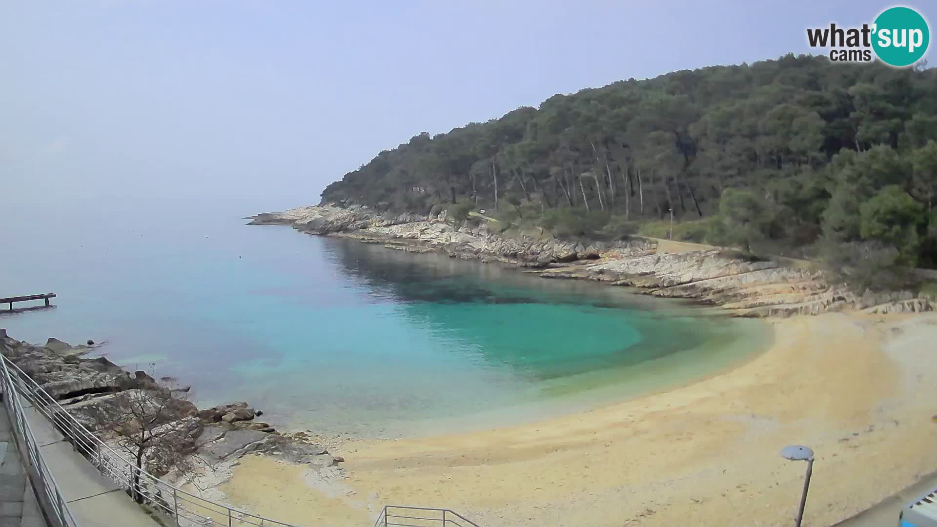 Webcam Mali Lošinj – Sunčana uvala Strand – Veli Žal