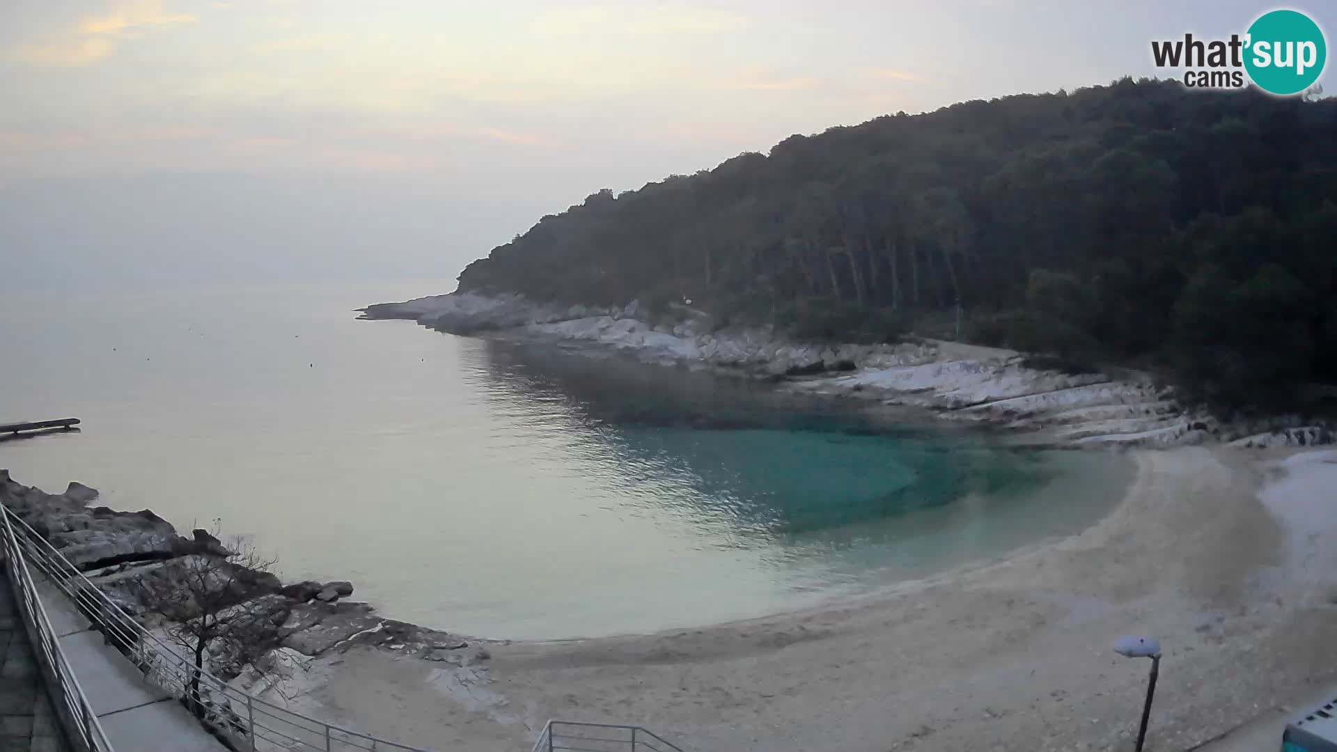 Webcam Mali Lošinj – Sunčana uvala Strand – Veli Žal