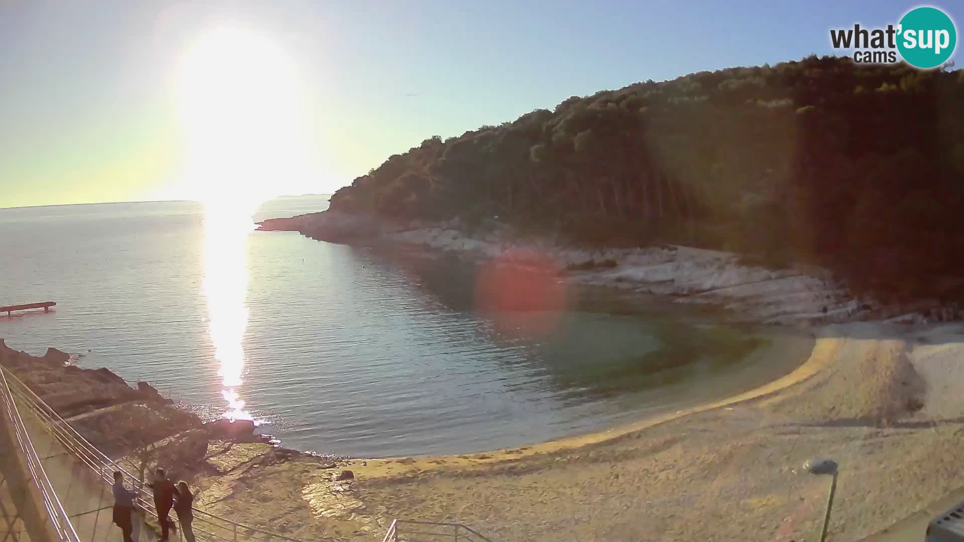 Webcam Mali Lošinj – Sunčana uvala beach – Veli Žal