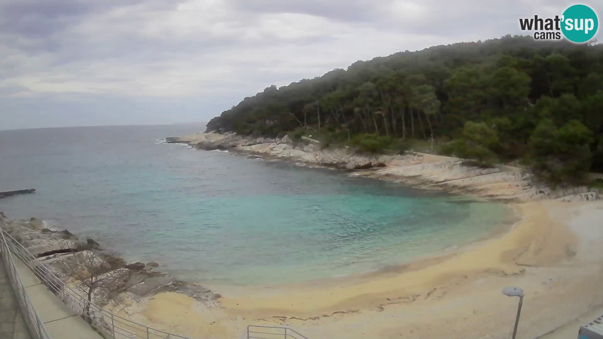 Webcam Mali Lošinj – Sunčana uvala Strand – Veli Žal