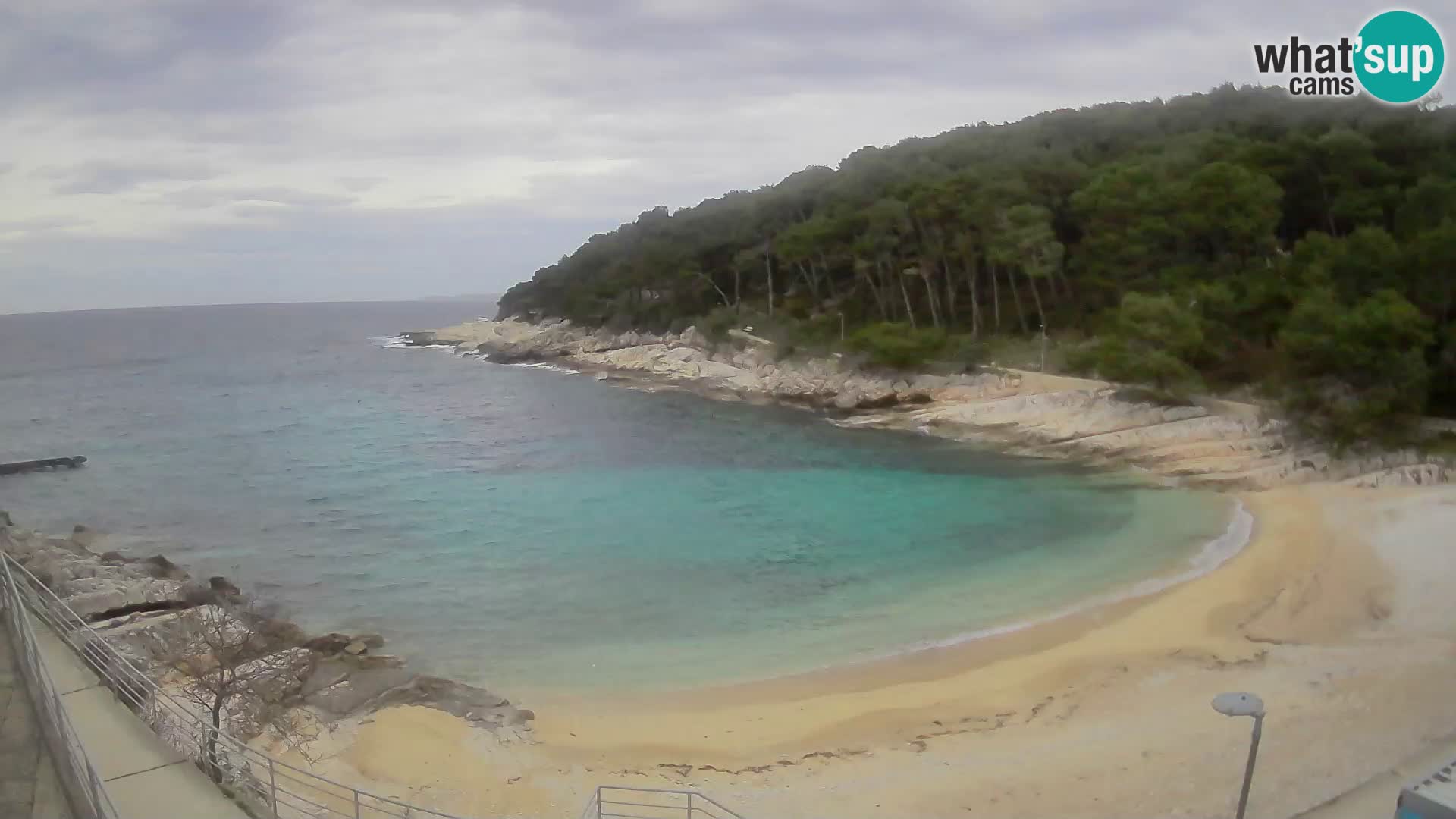 Webcam Mali Lošinj – spiaggia Sunčana uvala – Veli Žal